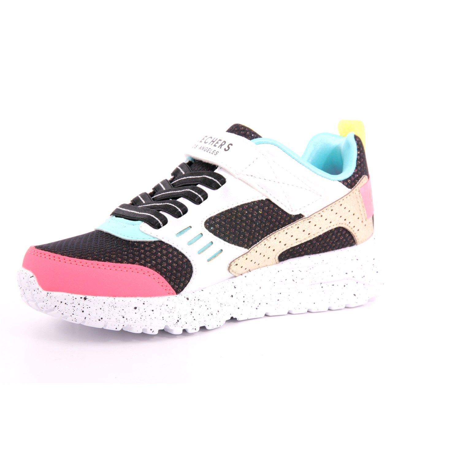 Scarpa Strappi + Elastico Skechers Bambina Nero Scarpa Strappi + Elastico Skechers Bambina Nero Scarpe 209 - 310464L