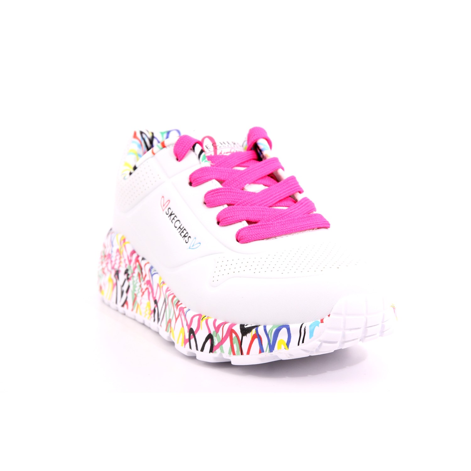 Scarpa Allacciata Skechers Bambina Bianco Scarpa Allacciata Skechers Bambina Bianco Scarpe 210 - 314976L