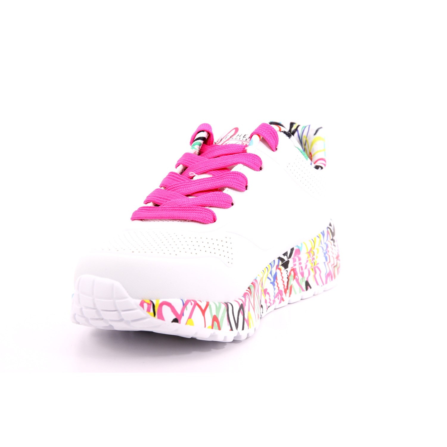 Scarpa Allacciata Skechers Bambina Bianco Scarpa Allacciata Skechers Bambina Bianco Scarpe 210 - 314976L