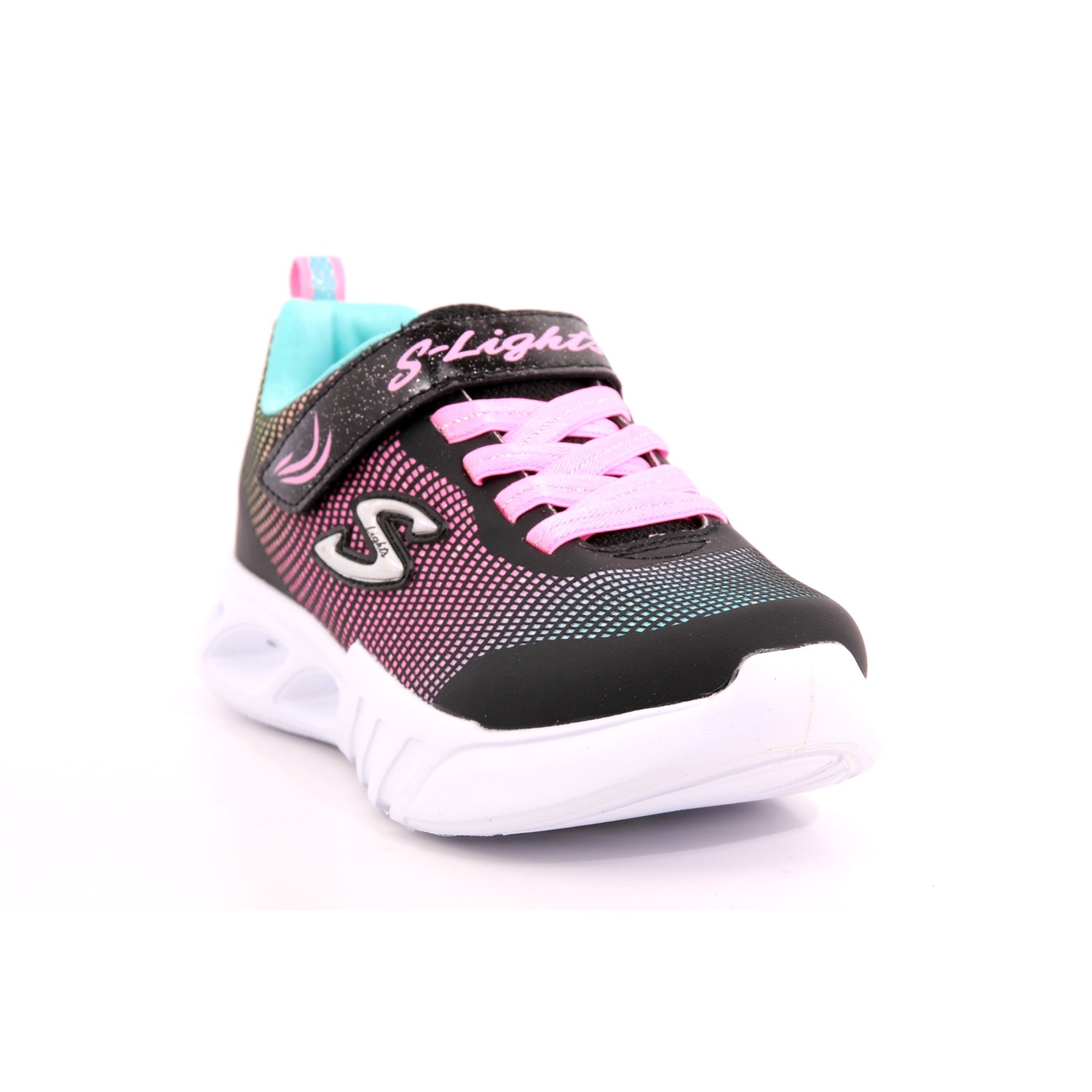Scarpa Strappi + Elastico Skechers Bambina Nero Scarpa Strappi + Elastico Skechers Bambina Nero Scarpe 211 - 303700L