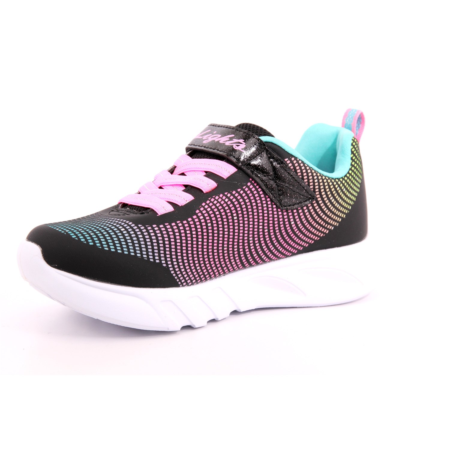 Scarpa Strappi + Elastico Skechers Bambina Nero Scarpa Strappi + Elastico Skechers Bambina Nero Scarpe 211 - 303700L