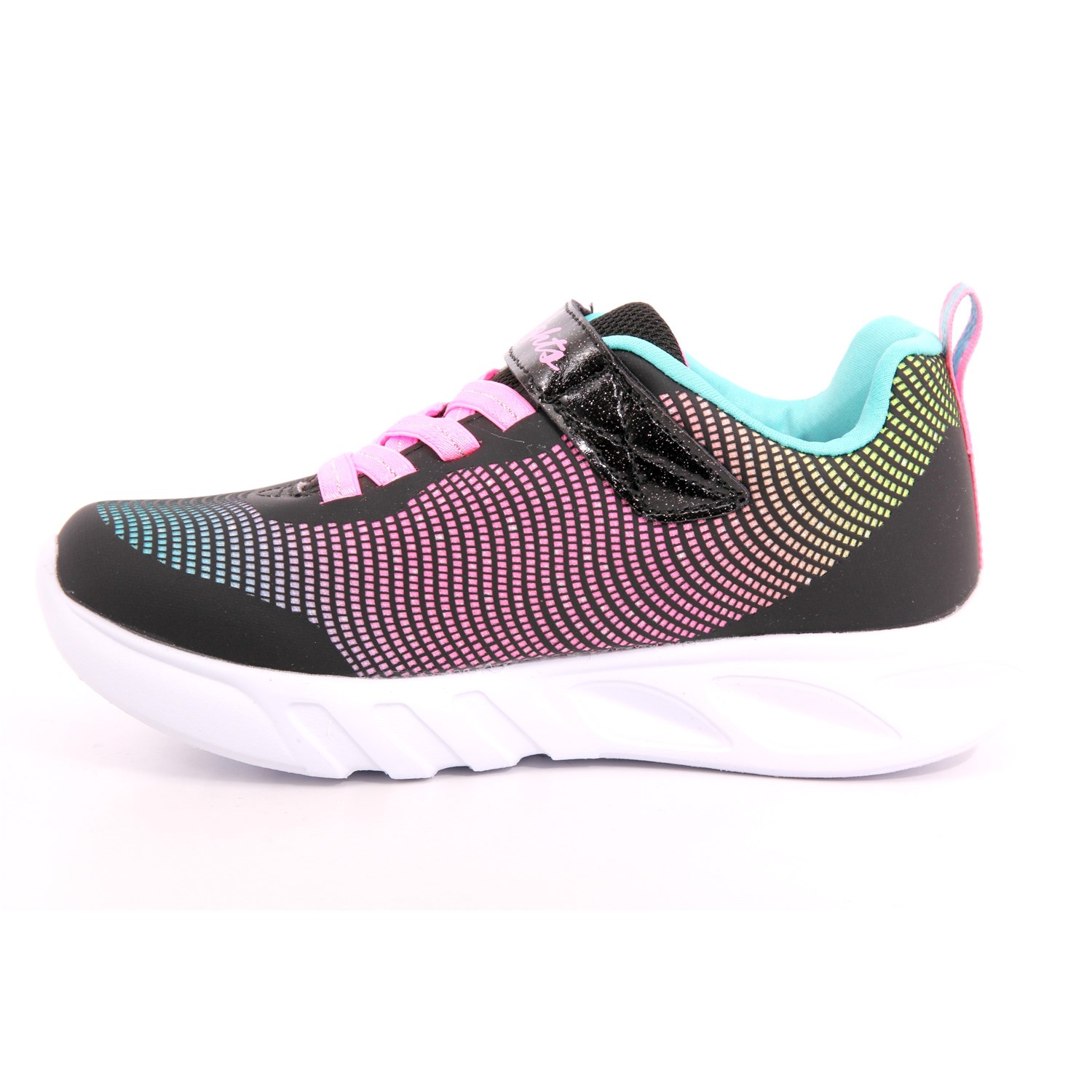 Scarpa Strappi + Elastico Skechers Bambina Nero Scarpa Strappi + Elastico Skechers Bambina Nero Scarpe 211 - 303700L