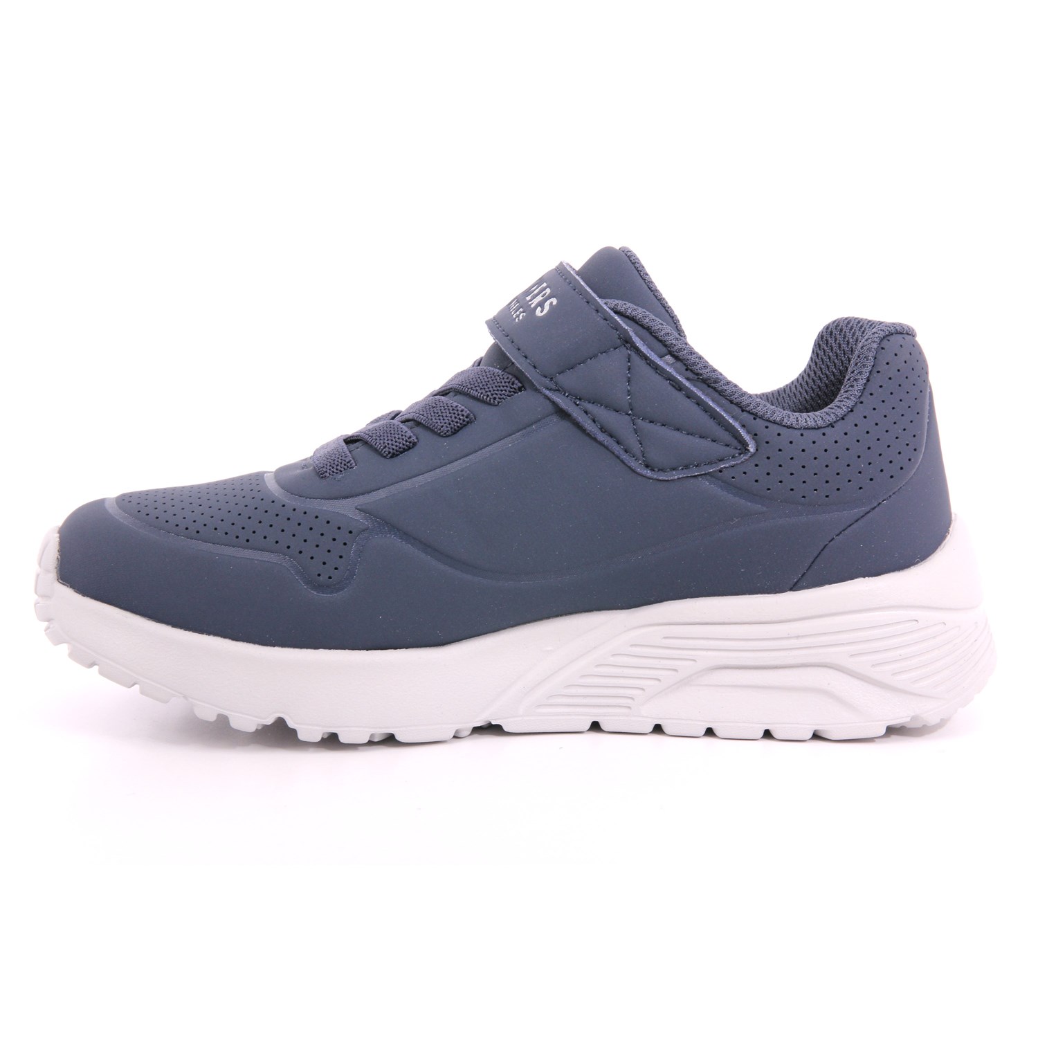 Scarpa Strappi + Elastico Skechers Bambino Blu Scarpa Strappi + Elastico Skechers Bambino Blu Scarpe 212 - 403695L