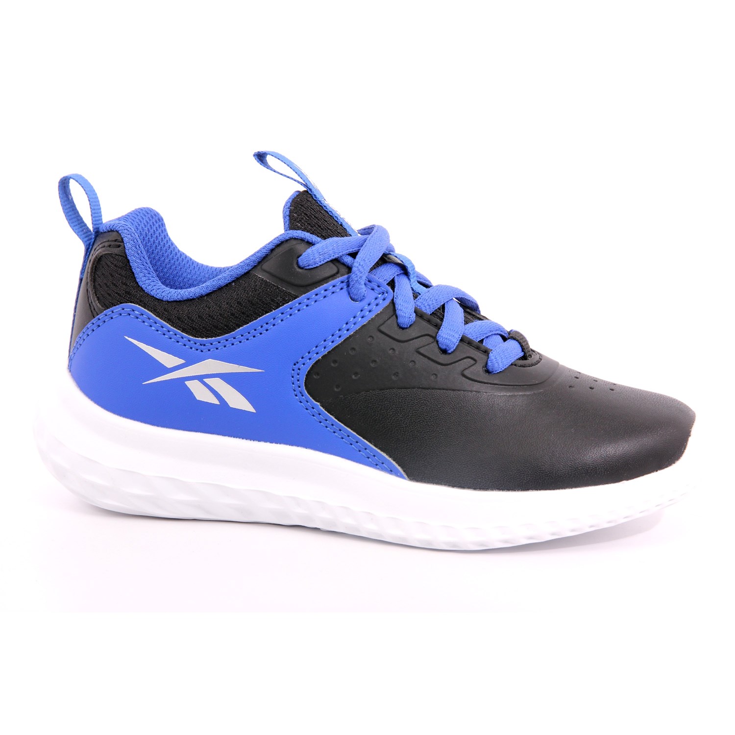 Scarpa Allacciata Reebok Bambino Nero/azzurro Scarpa Allacciata Reebok Bambino Nero/azzurro Scarpe 263 - GV9985