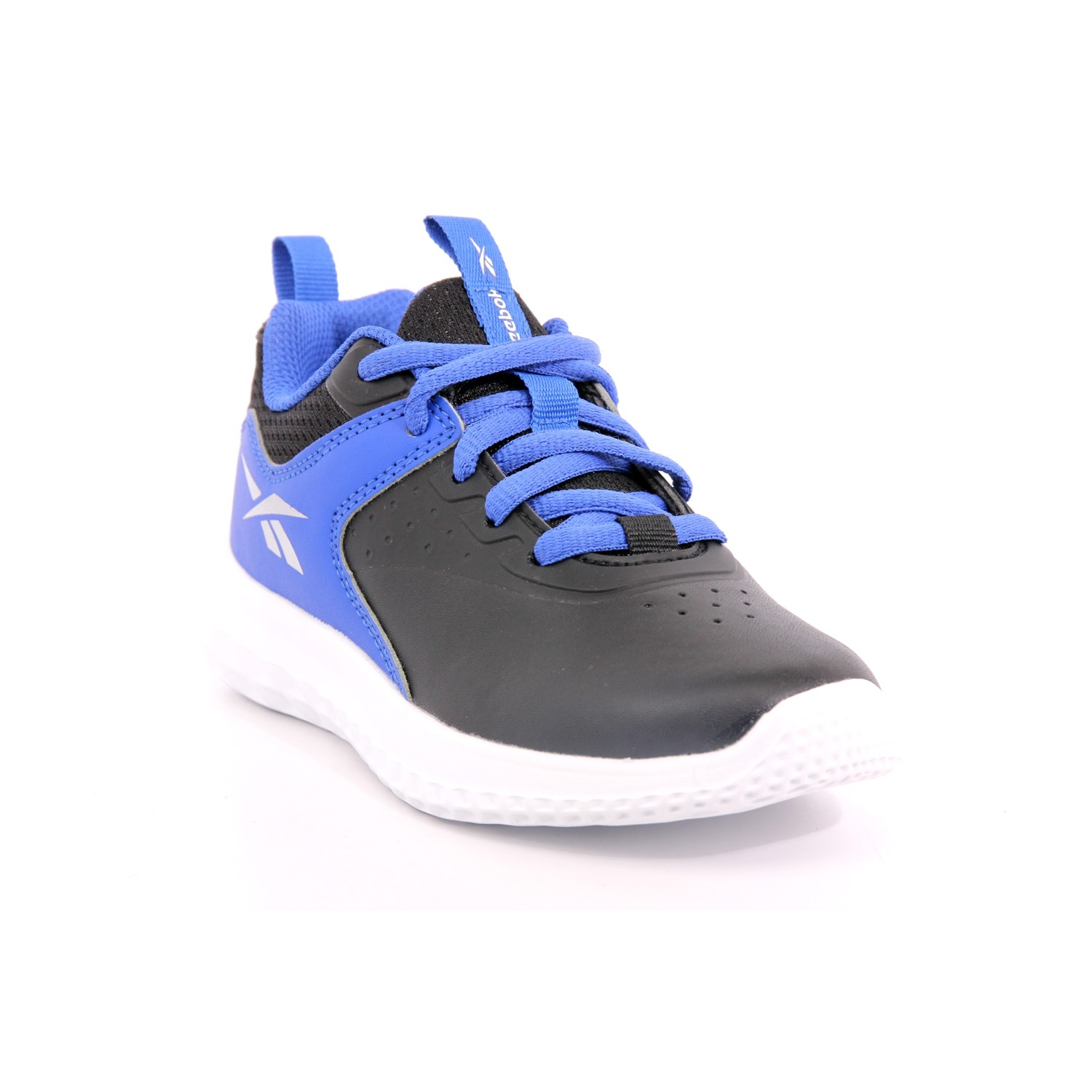 Scarpa Allacciata Reebok Bambino Nero/azzurro Scarpa Allacciata Reebok Bambino Nero/azzurro Scarpe 263 - GV9985