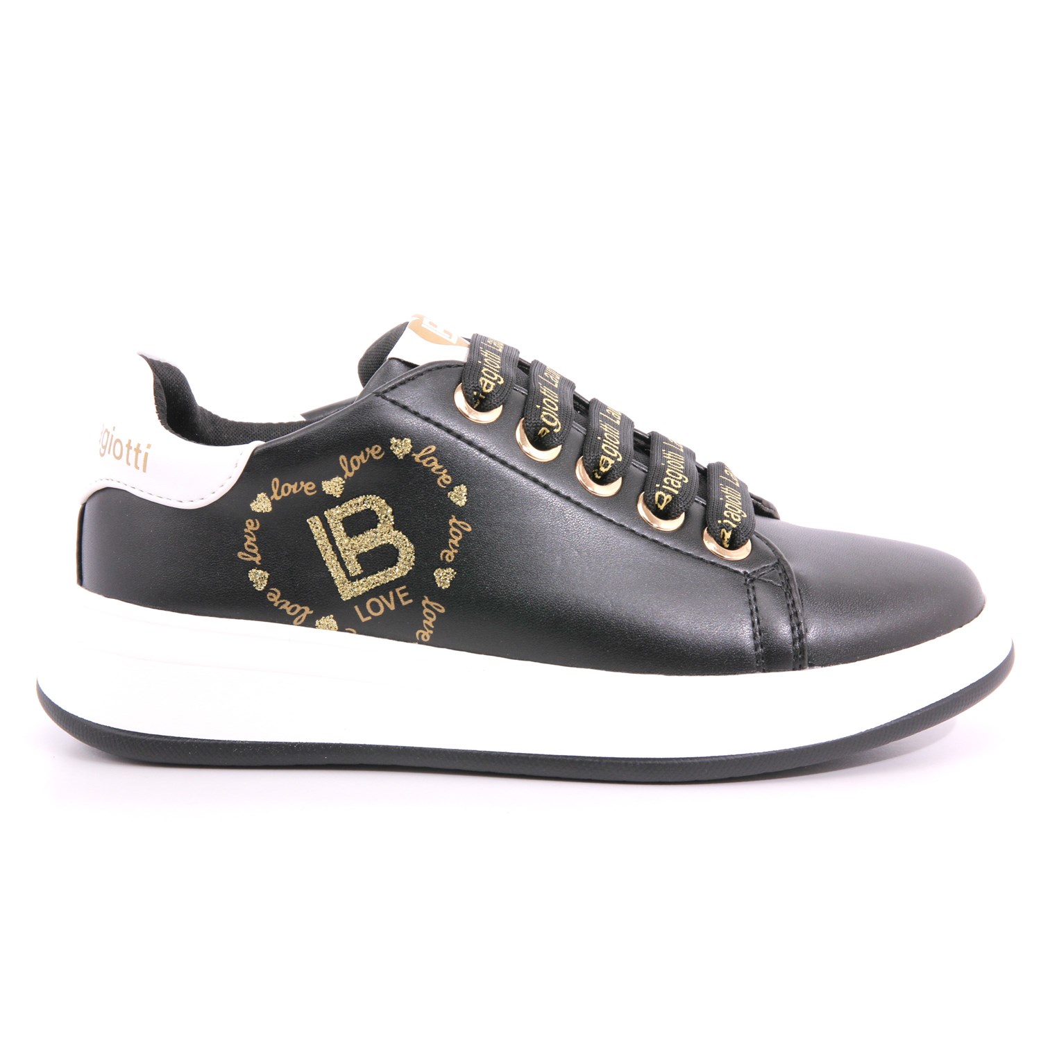 Scarpa Allacciata Laura Biagiotti Bambina Nero Scarpa Allacciata Laura Biagiotti Bambina Nero Scarpe 72 - 8101A