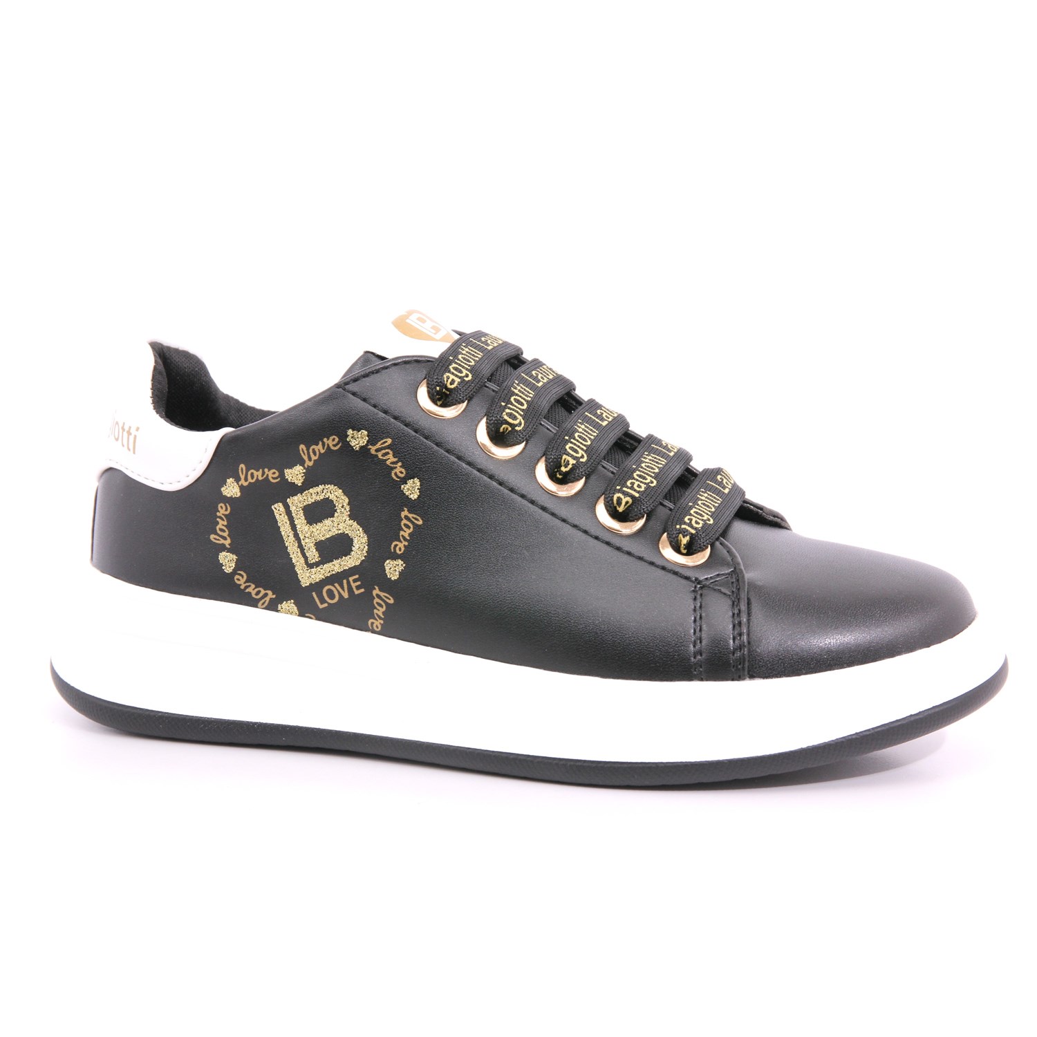 Scarpa Allacciata Laura Biagiotti Bambina Nero Scarpa Allacciata Laura Biagiotti Bambina Nero Scarpe 72 - 8101A