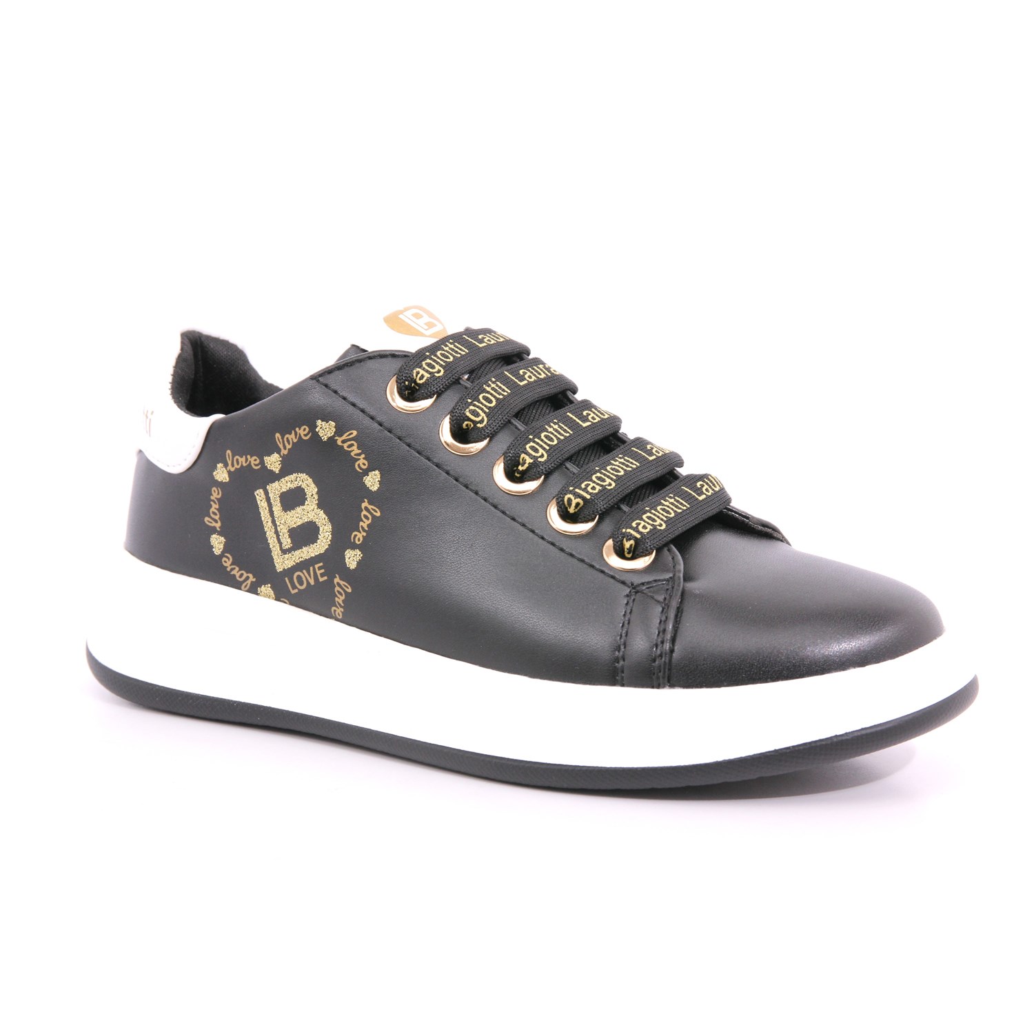 Scarpa Allacciata Laura Biagiotti Bambina Nero Scarpa Allacciata Laura Biagiotti Bambina Nero Scarpe 72 - 8101A