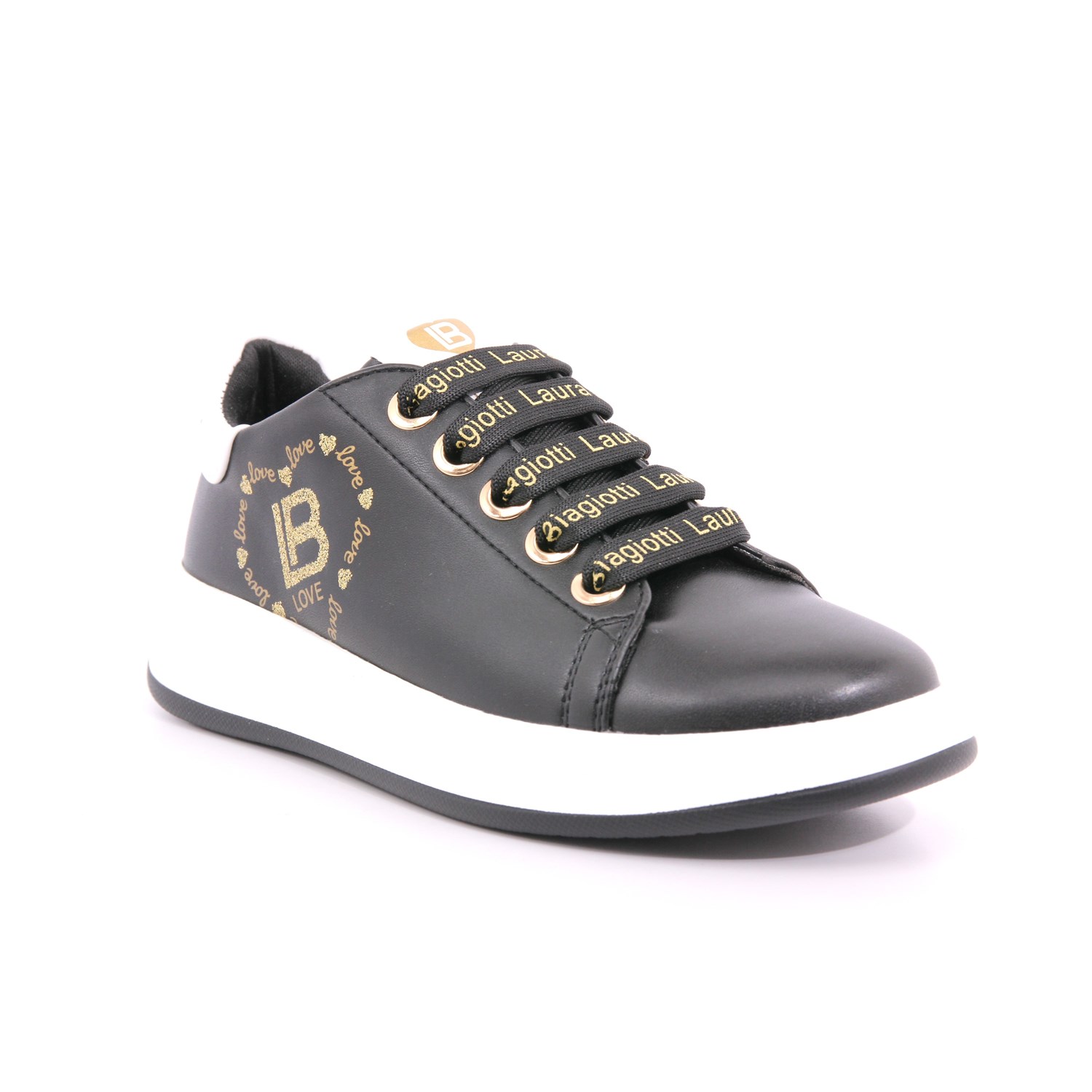 Scarpa Allacciata Laura Biagiotti Bambina Nero Scarpa Allacciata Laura Biagiotti Bambina Nero Scarpe 72 - 8101A