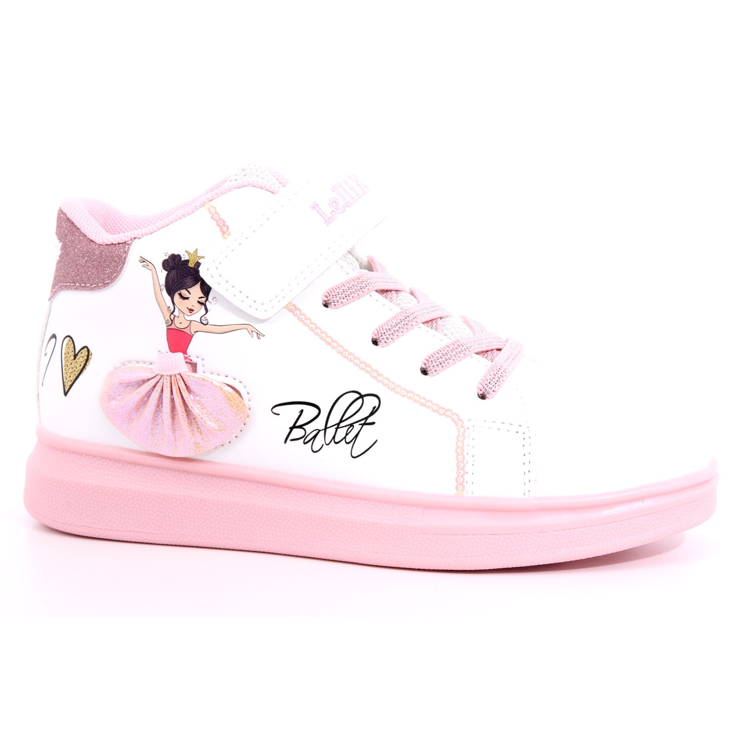 Scarpa Strappi + Elastico Lelli Kelly Bambina Bianco Scarpa Strappi + Elastico Lelli Kelly Bambina Bianco Scarpe 420 - LKAA2282