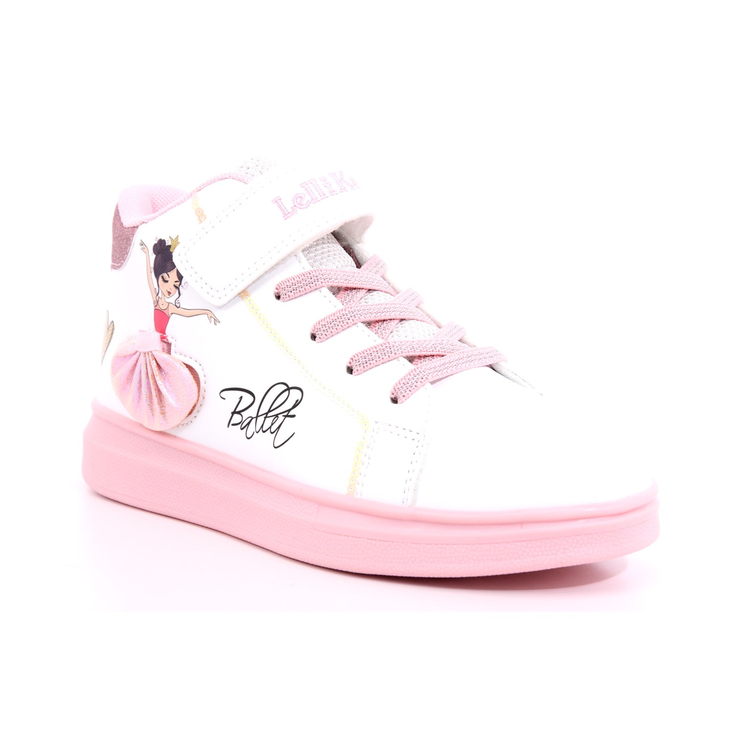 Scarpa Strappi + Elastico Lelli Kelly Bambina Bianco Scarpa Strappi + Elastico Lelli Kelly Bambina Bianco Scarpe 420 - LKAA2282