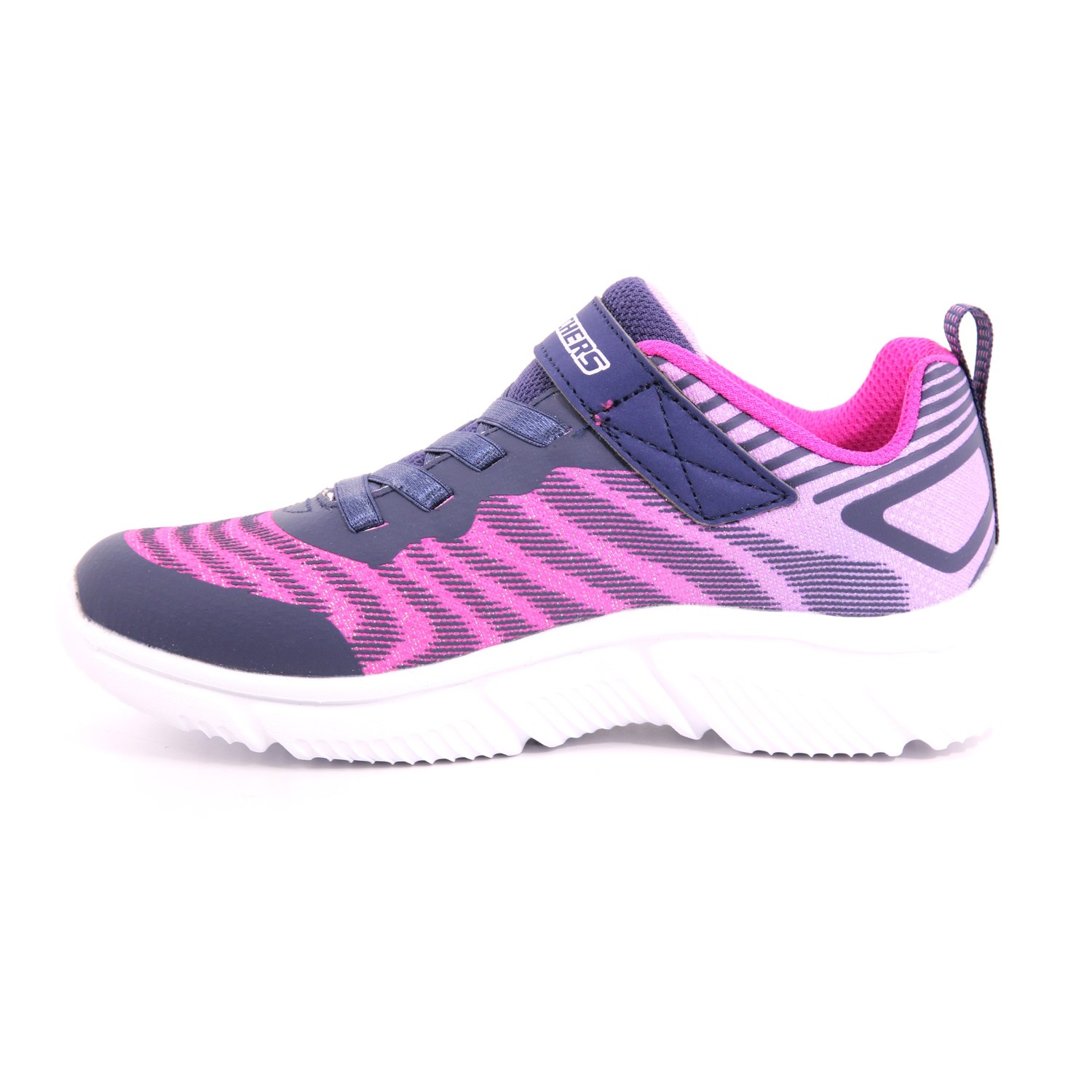 Scarpa Strappi + Elastico Skechers Bambina Lilla Scarpa Strappi + Elastico Skechers Bambina Lilla Scarpe 214 - 302478L