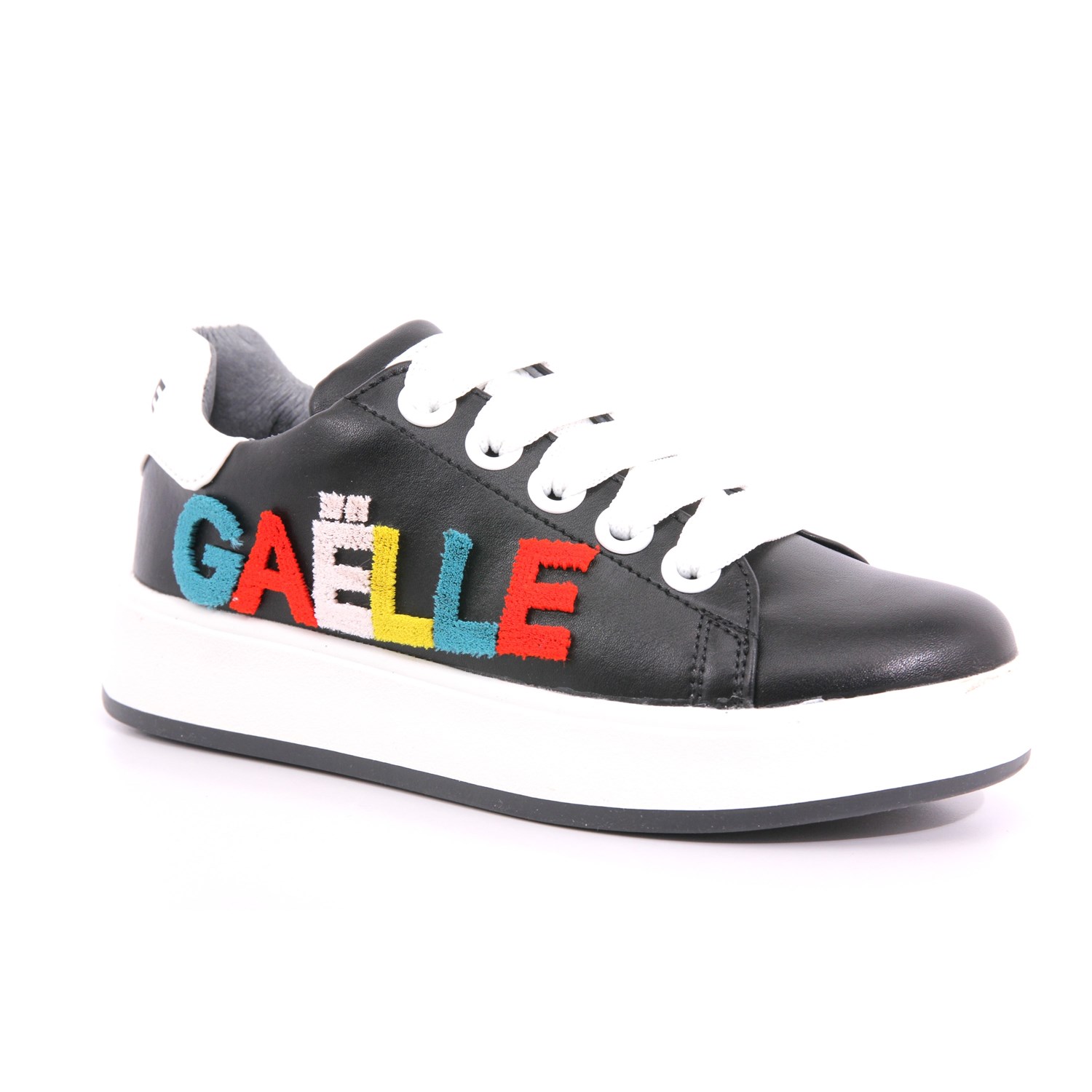 Scarpa Allacciata Gaelle Bambina Nero Scarpa Allacciata Gaelle Bambina Nero Scarpe 36 - G-1602B