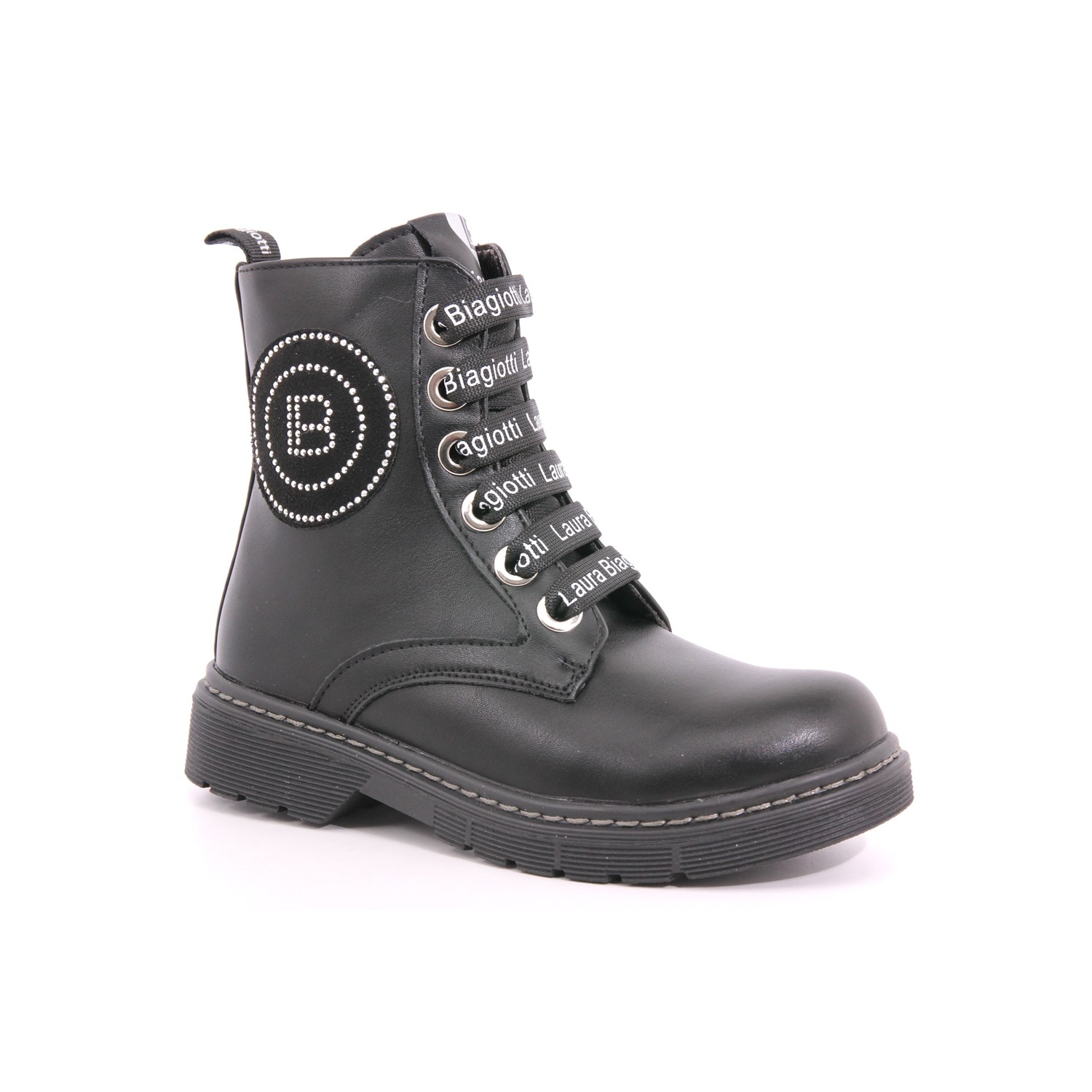 Anfibio Laura Biagiotti Bambina Nero Anfibio Laura Biagiotti Bambina Nero Scarpe 73 - 8150A