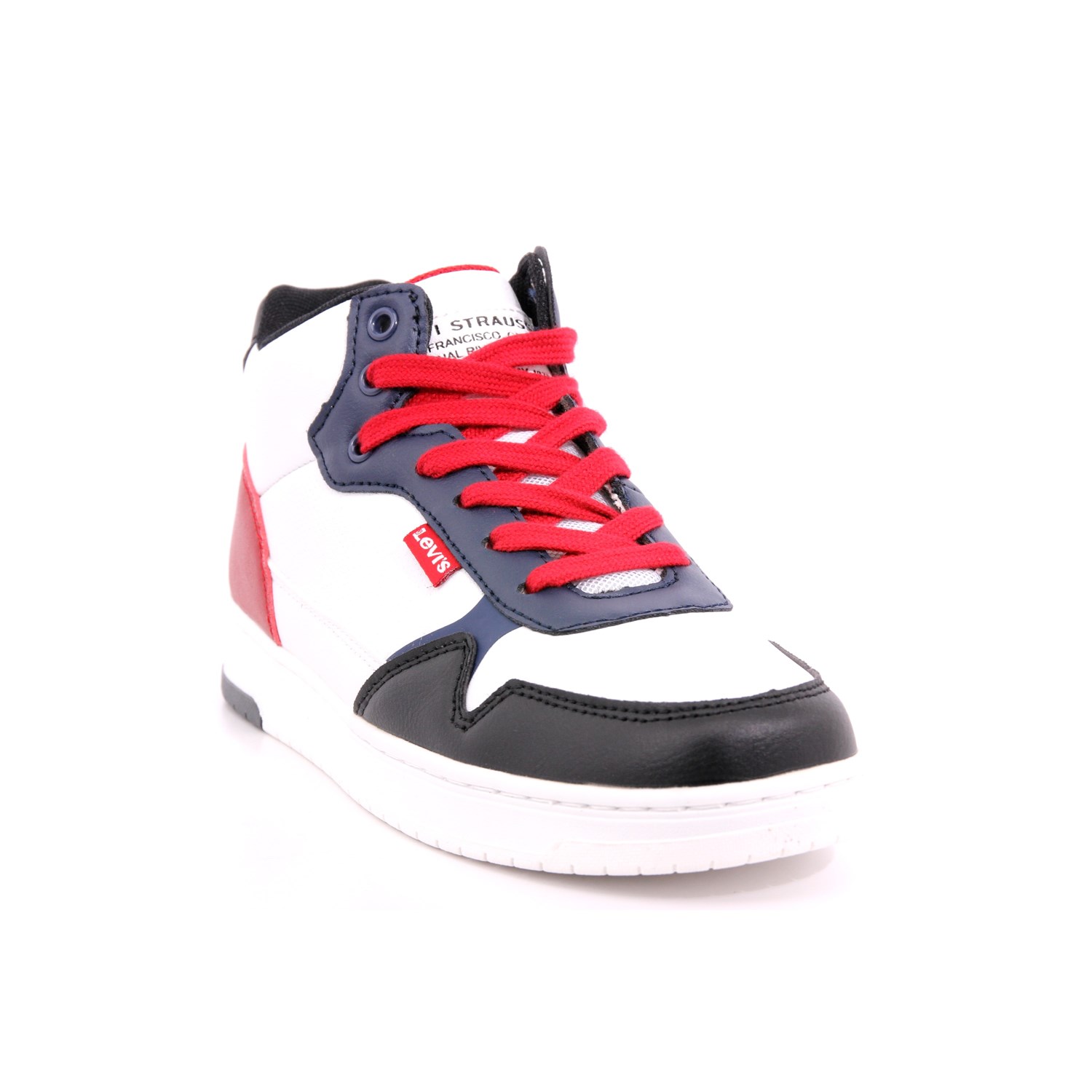 Scarpa Allacciata Levi's Bambino Bianco/rosso Scarpa Allacciata Levi's Bambino Bianco/rosso Scarpe 208 - VIRV