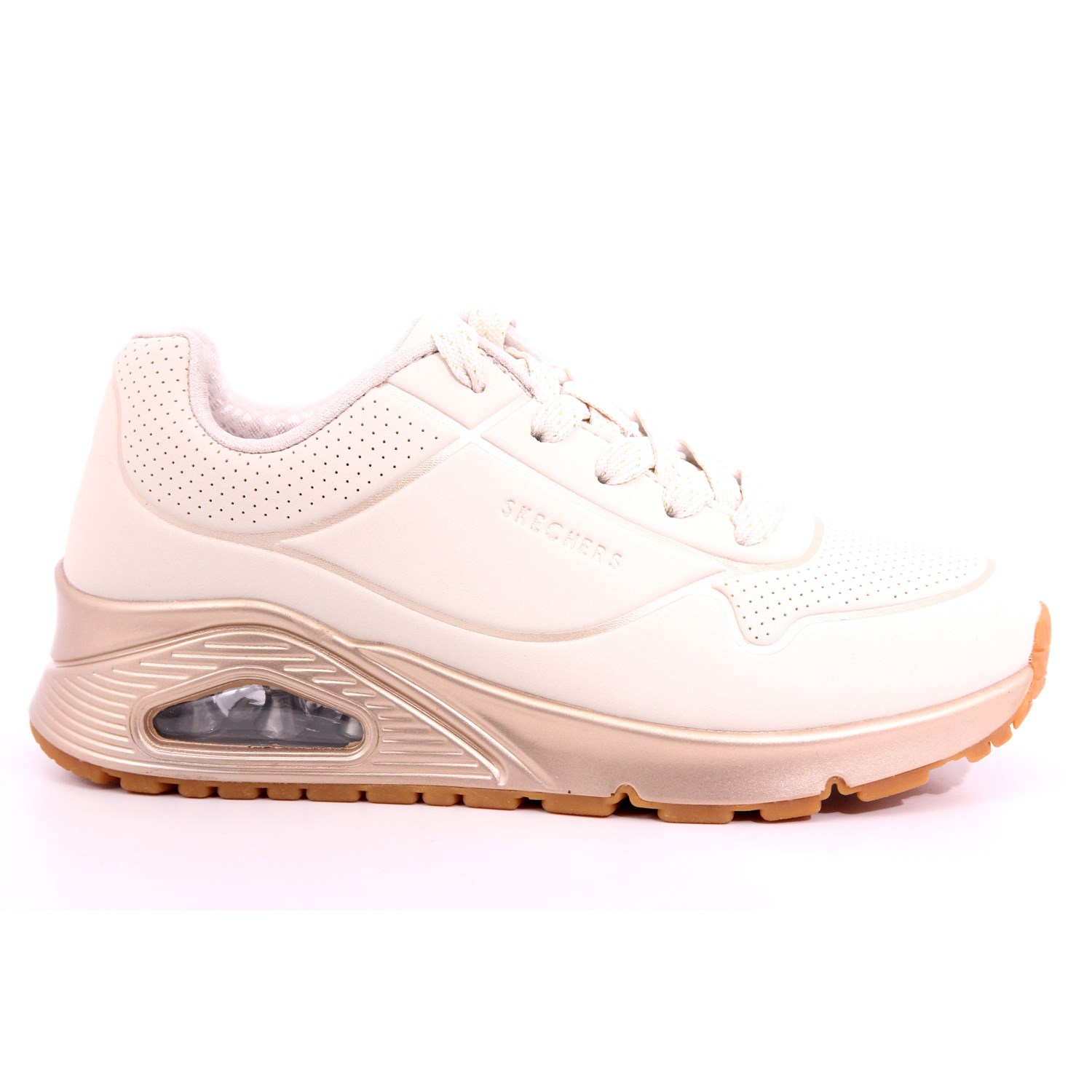 Scarpa Allacciata Skechers Bambina Beige Scarpa Allacciata Skechers Bambina Beige Scarpe 215 - 310538L