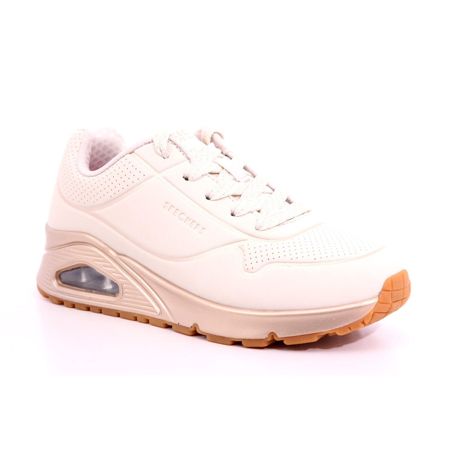 Scarpa Allacciata Skechers Bambina Beige Scarpa Allacciata Skechers Bambina Beige Scarpe 215 - 310538L