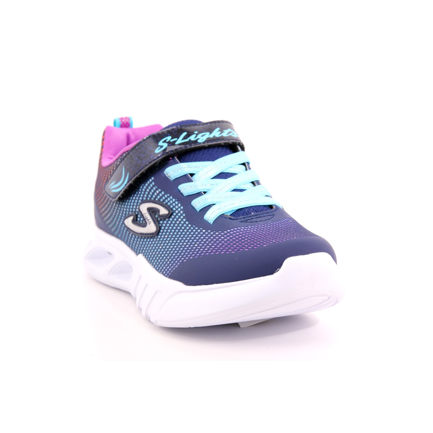 Scarpa Strappi + Elastico Skechers Bambina Blu Scarpa Strappi + Elastico Skechers Bambina Blu Scarpe 216 - 303700L
