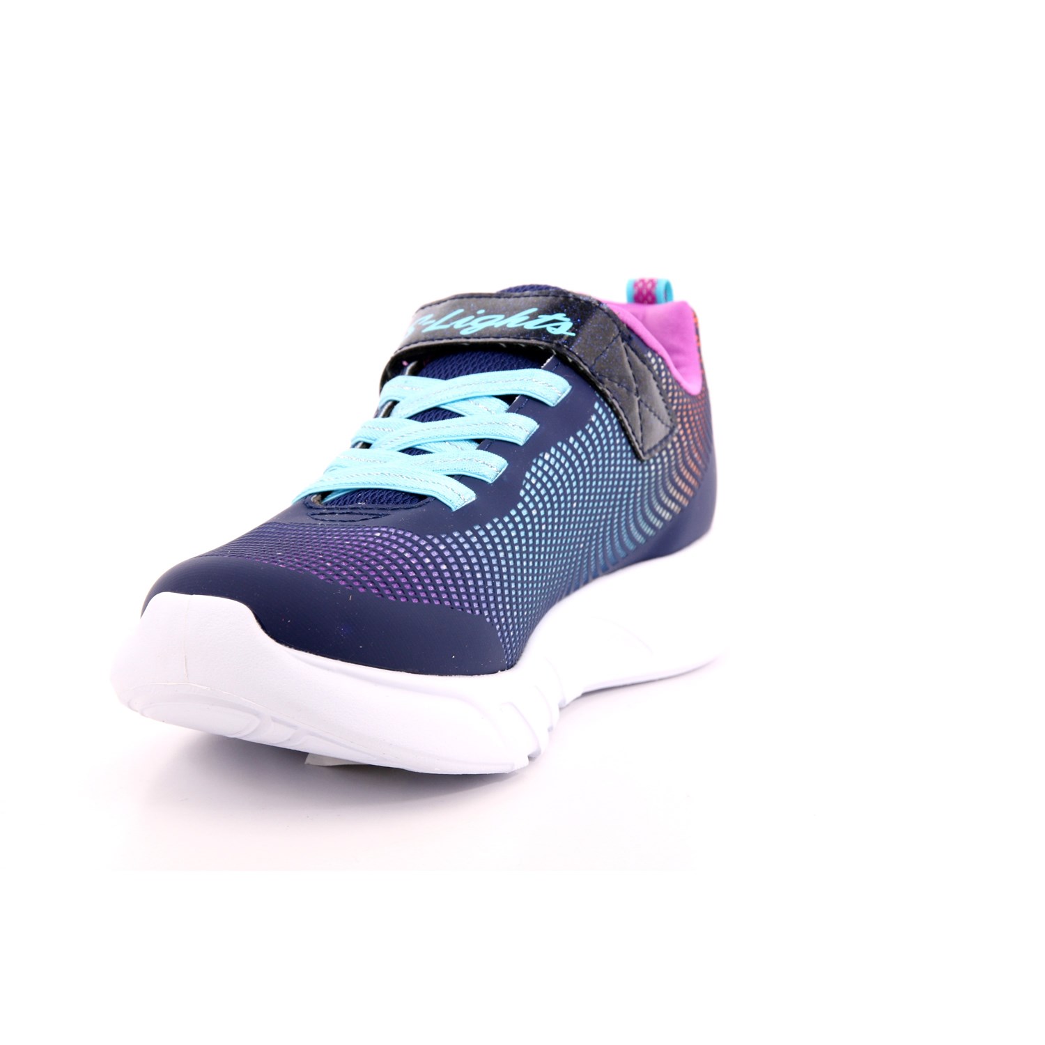 Scarpa Strappi + Elastico Skechers Bambina Blu Scarpa Strappi + Elastico Skechers Bambina Blu Scarpe 216 - 303700L