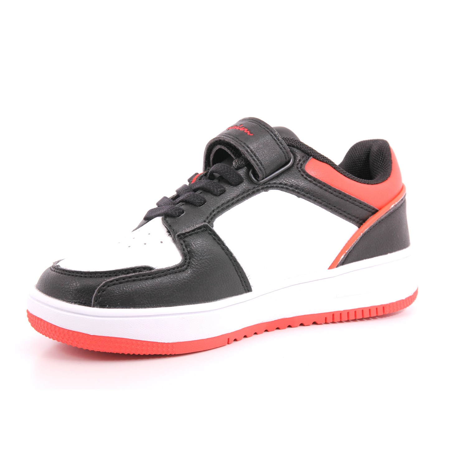 Scarpa Strappi + Elastico Champion Bambino Bianco/nero Scarpa Strappi + Elastico Champion Bambino Bianco/nero Scarpe 890 - S32414