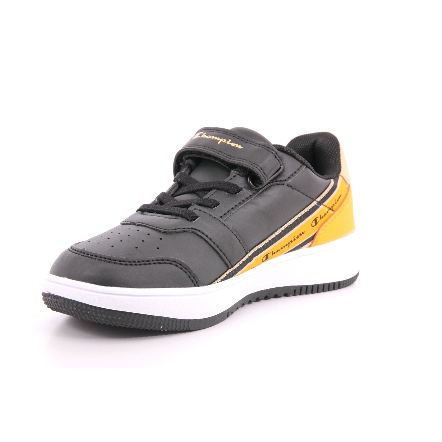 Scarpa Strappi + Elastico Champion Bambino Nero Scarpa Strappi + Elastico Champion Bambino Nero Scarpe 891 - S32428