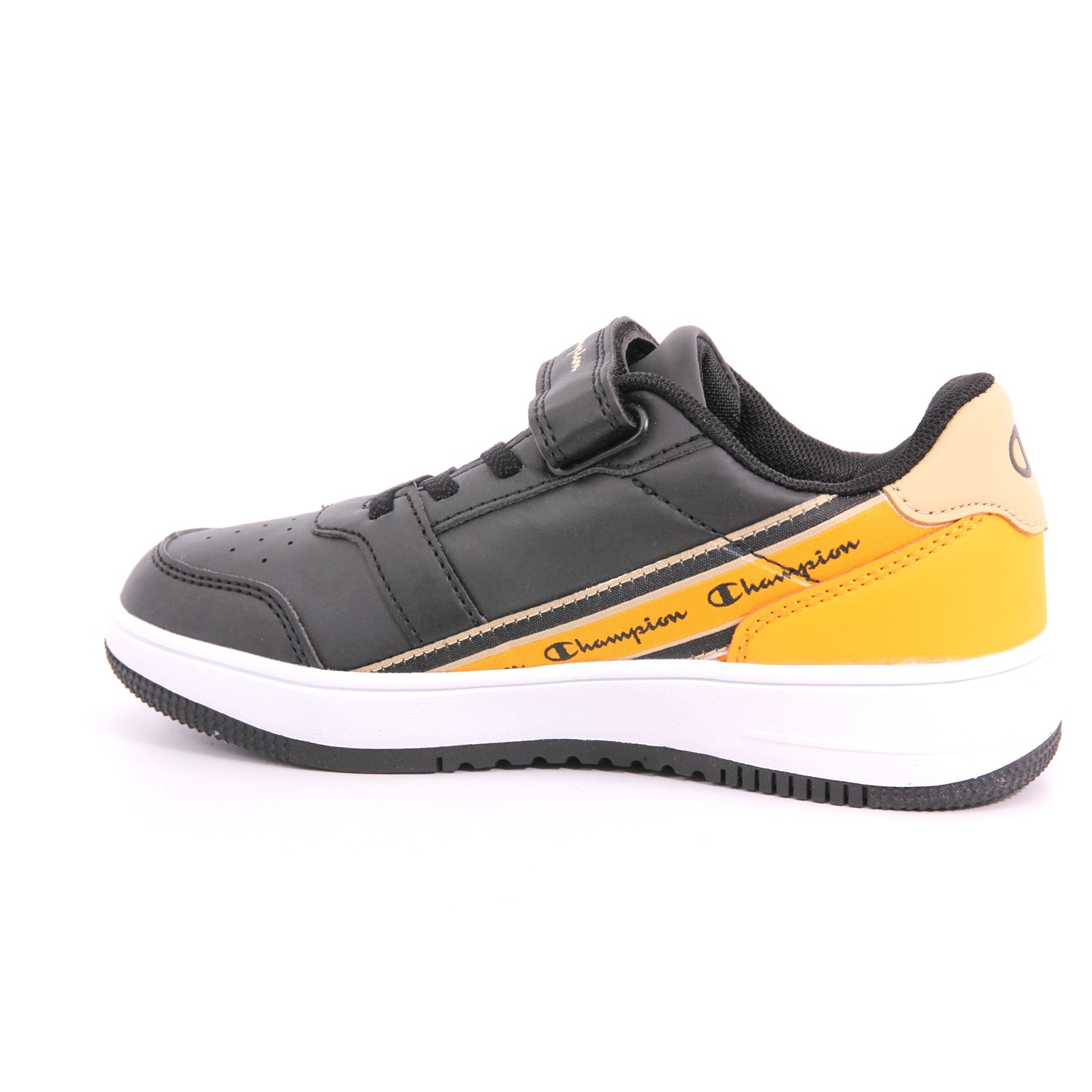 Scarpa Strappi + Elastico Champion Bambino Nero Scarpa Strappi + Elastico Champion Bambino Nero Scarpe 891 - S32428