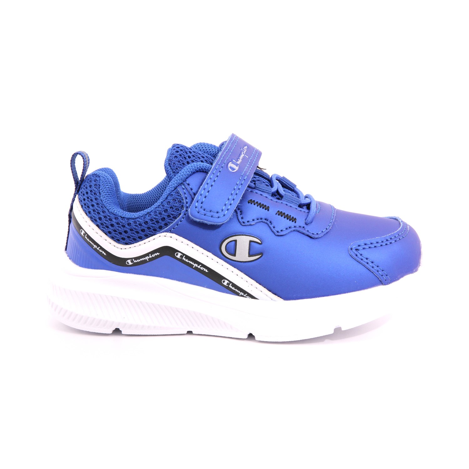 Scarpa Strappi + Elastico Champion Bambino Azzurro Scarpa Strappi + Elastico Champion Bambino Azzurro Scarpe 895 - S32609