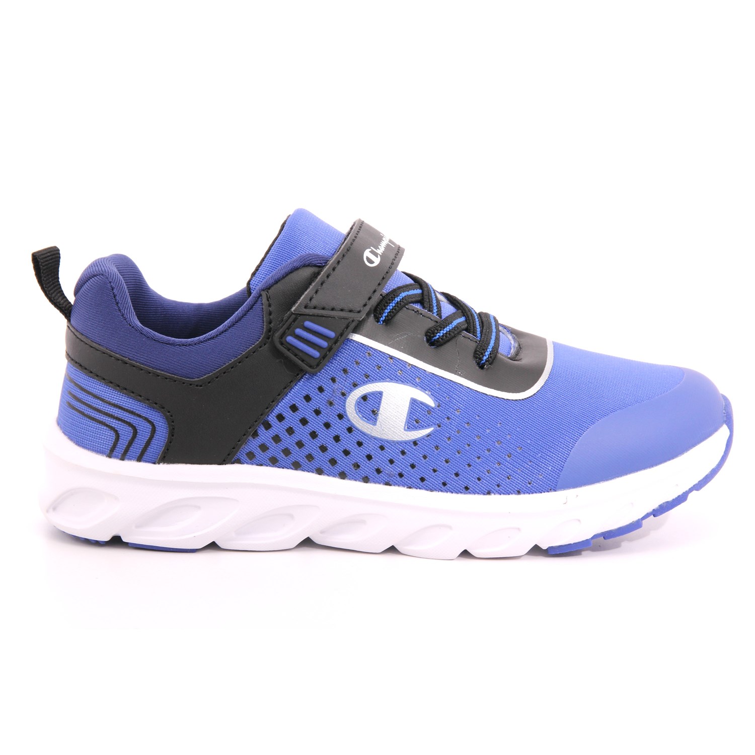 Scarpa Strappi + Elastico Champion Bambino Azzurro Scarpa Strappi + Elastico Champion Bambino Azzurro Scarpe 896 - S32467