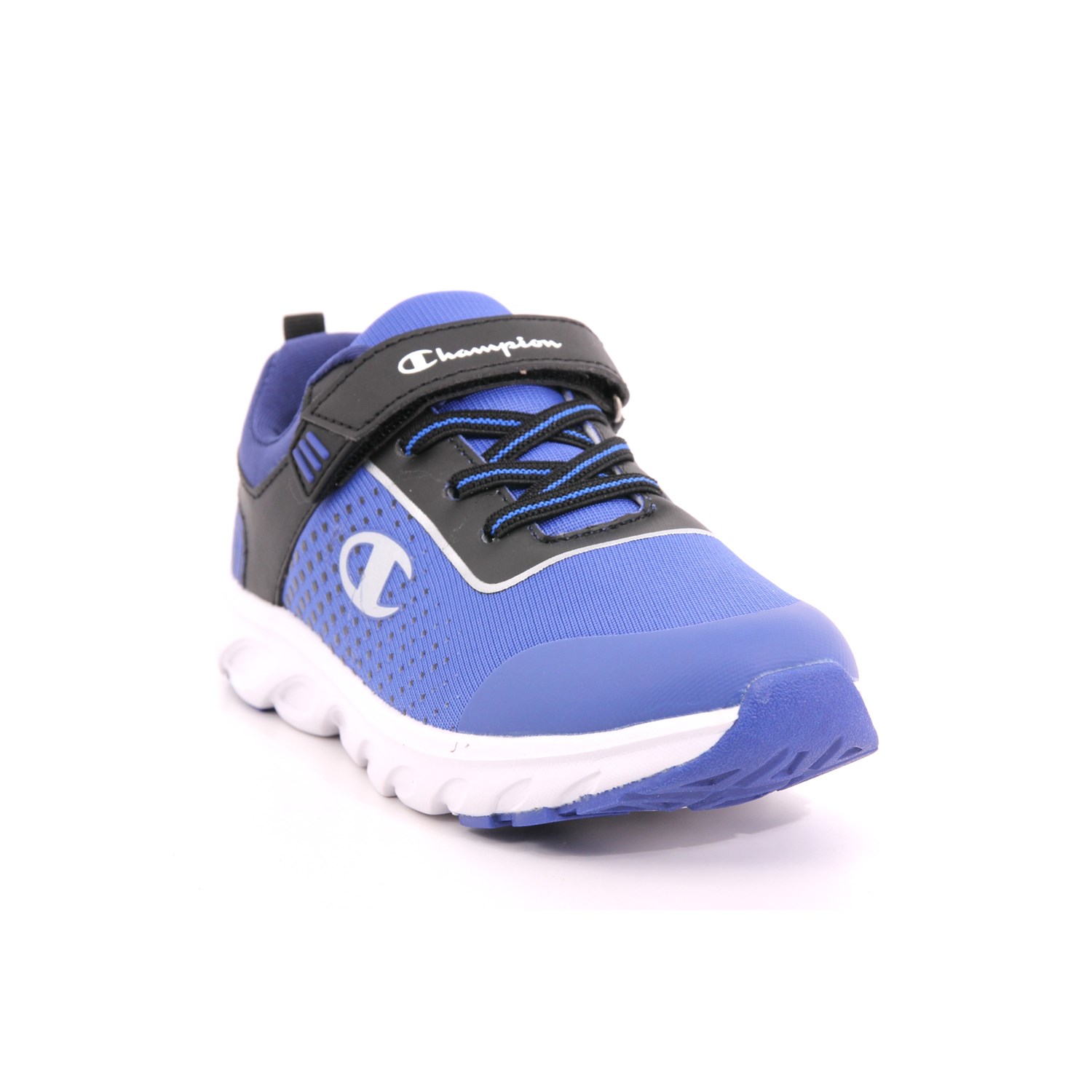 Scarpa Strappi + Elastico Champion Bambino Azzurro Scarpa Strappi + Elastico Champion Bambino Azzurro Scarpe 896 - S32467