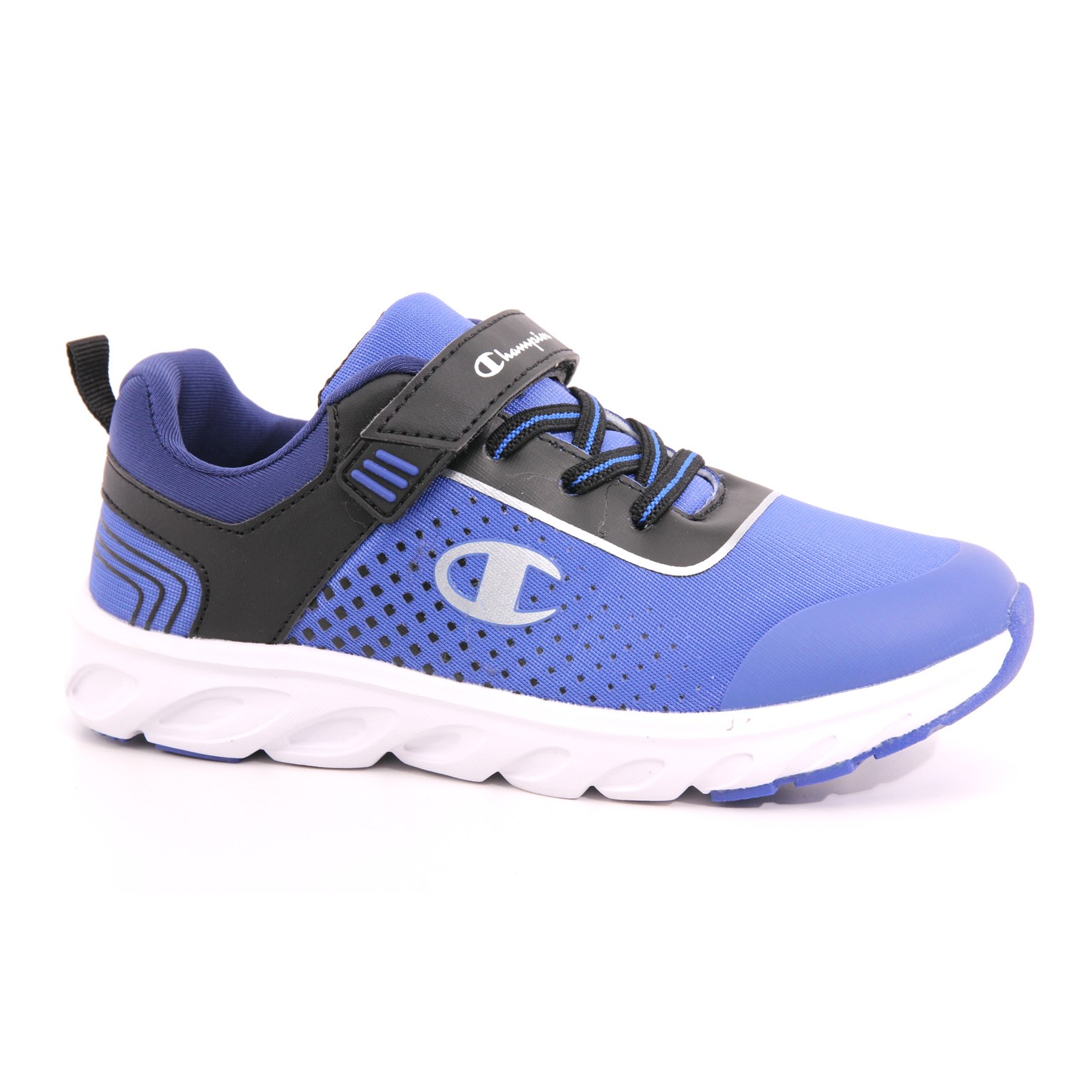 Scarpa Strappi + Elastico Champion Bambino Azzurro Scarpa Strappi + Elastico Champion Bambino Azzurro Scarpe 896 - S32467