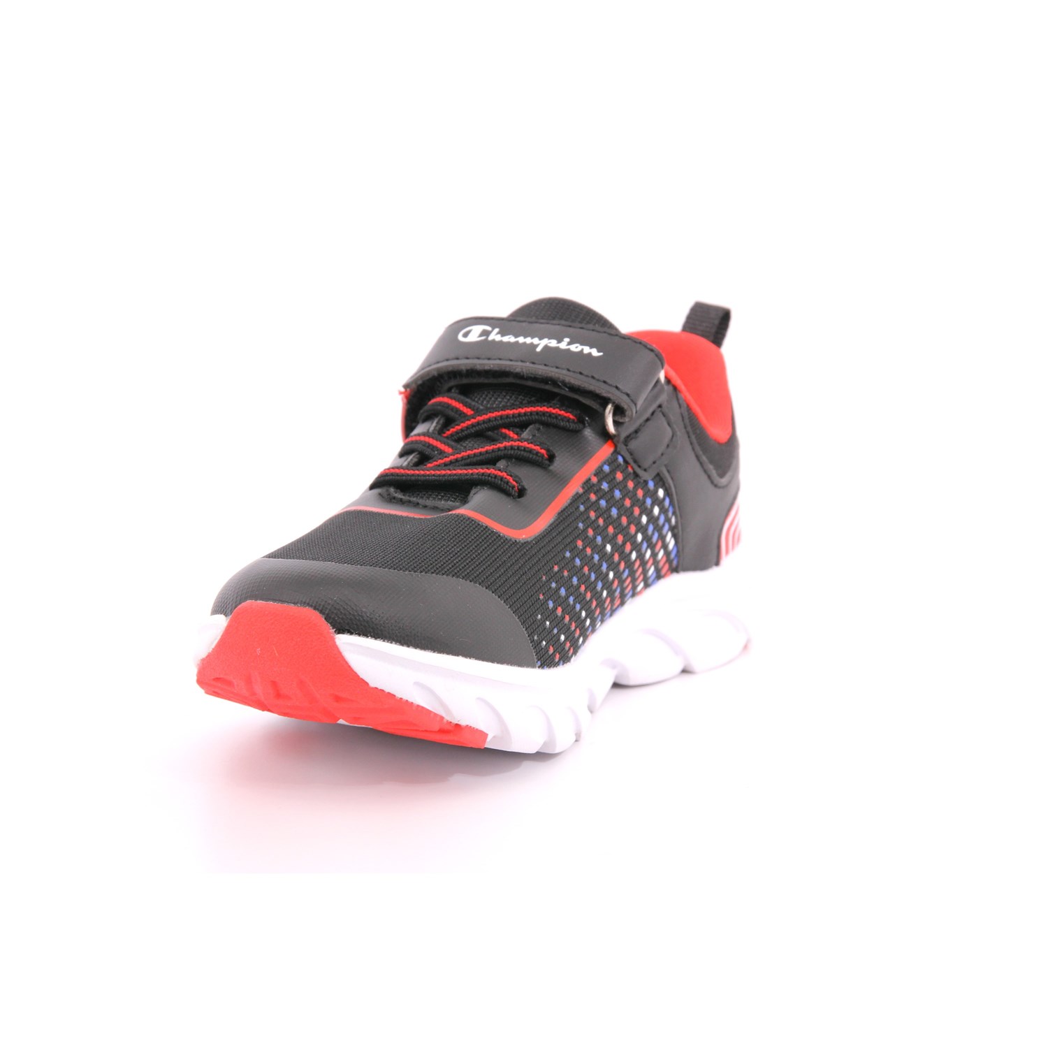 Scarpa Strappi + Elastico Champion Bambino Nero Scarpa Strappi + Elastico Champion Bambino Nero Scarpe 898 - S32466