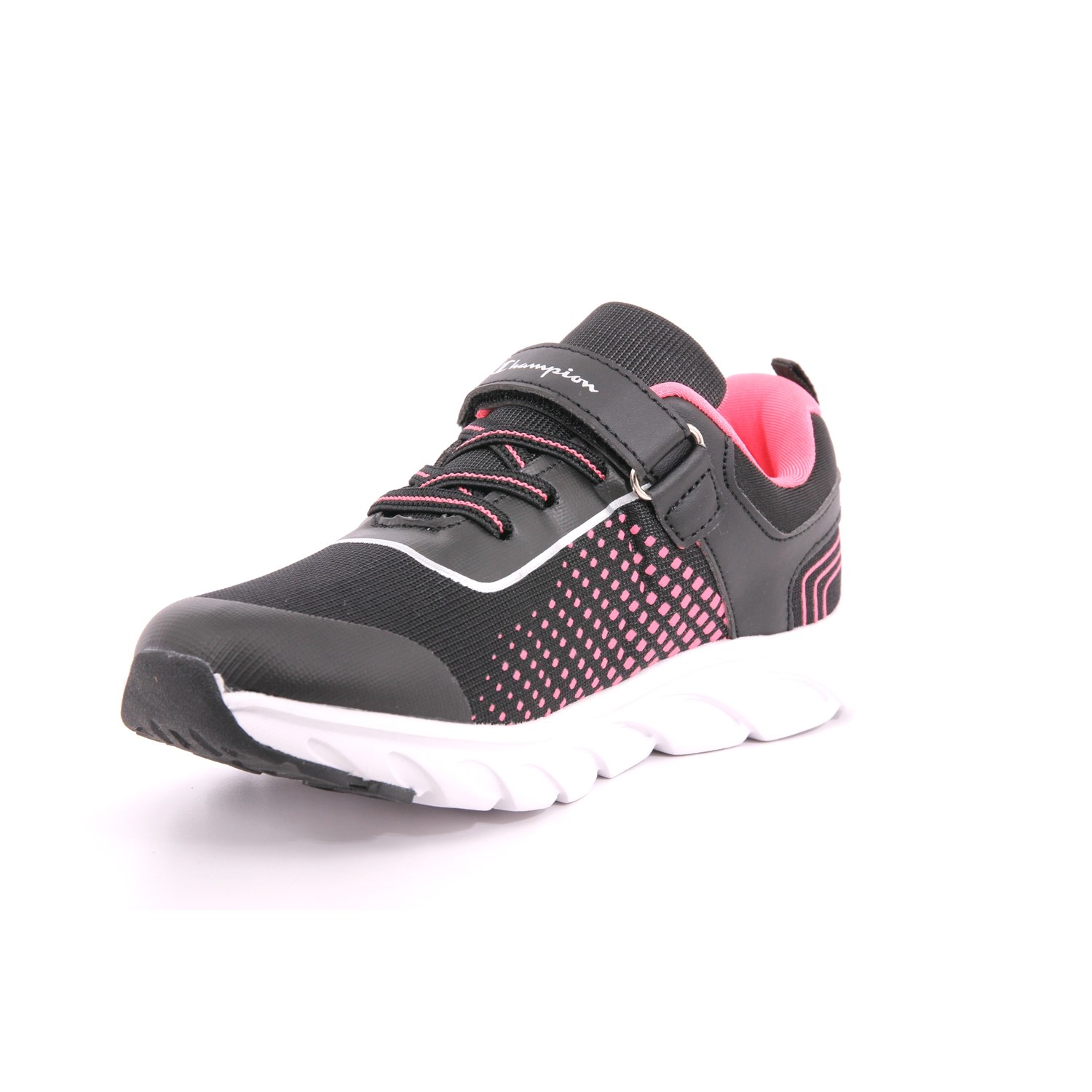 Scarpa Strappi + Elastico Champion Bambina Nero Scarpa Strappi + Elastico Champion Bambina Nero Scarpe 901 - S32556