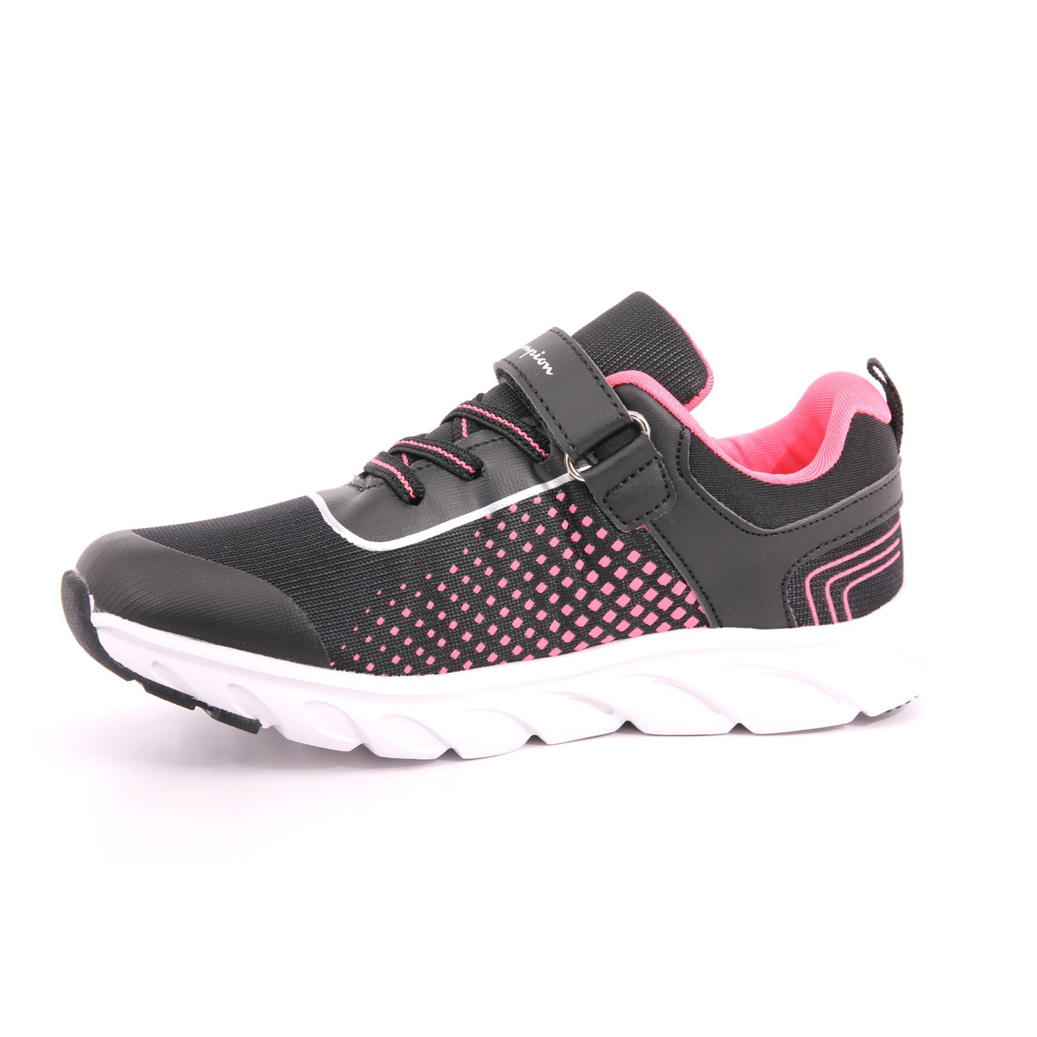 Scarpa Strappi + Elastico Champion Bambina Nero Scarpa Strappi + Elastico Champion Bambina Nero Scarpe 901 - S32556