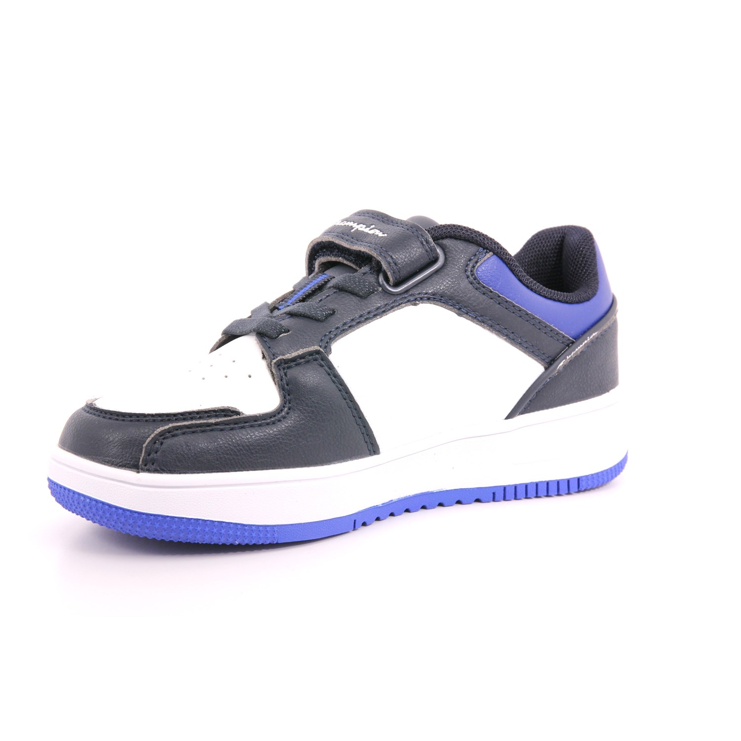 Scarpa Strappi + Elastico Champion Bambino Bianco / Blu Scarpa Strappi + Elastico Champion Bambino Bianco / Blu Scarpe 905 - S32414