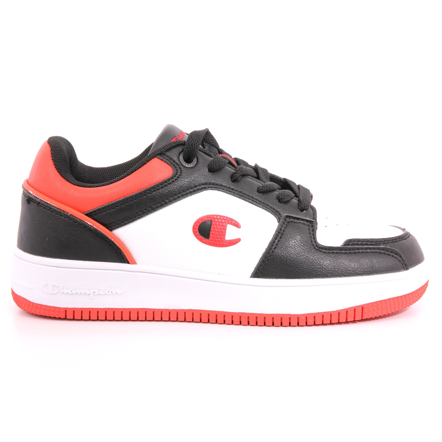 Scarpa Allacciata Champion Bambino Bianco/nero Scarpa Allacciata Champion Bambino Bianco/nero Scarpe 909 - S32415