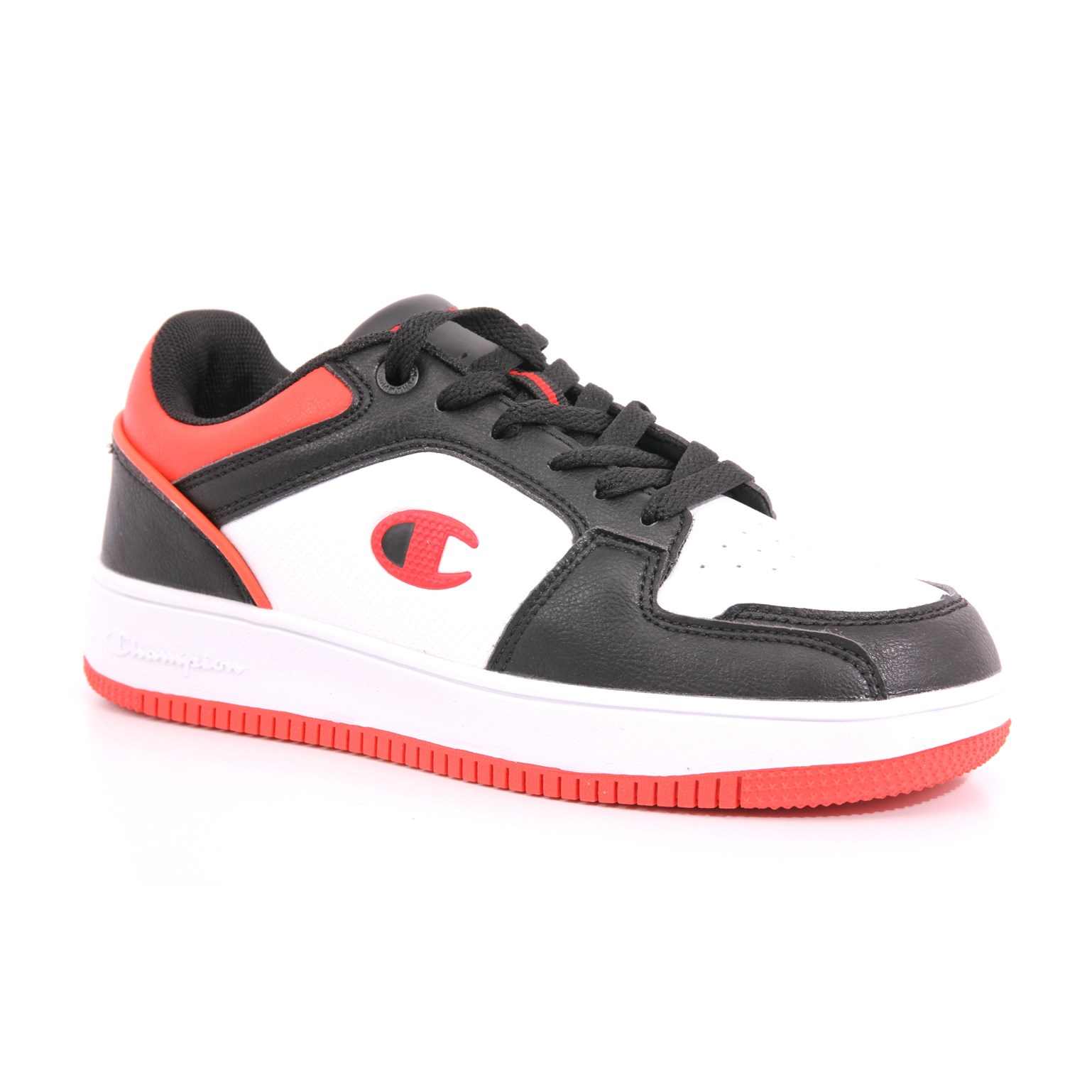 Scarpa Allacciata Champion Bambino Bianco/nero Scarpa Allacciata Champion Bambino Bianco/nero Scarpe 909 - S32415