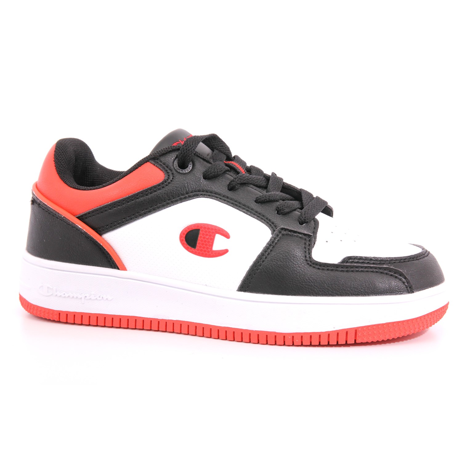 Scarpa Allacciata Champion Bambino Bianco/nero Scarpa Allacciata Champion Bambino Bianco/nero Scarpe 909 - S32415