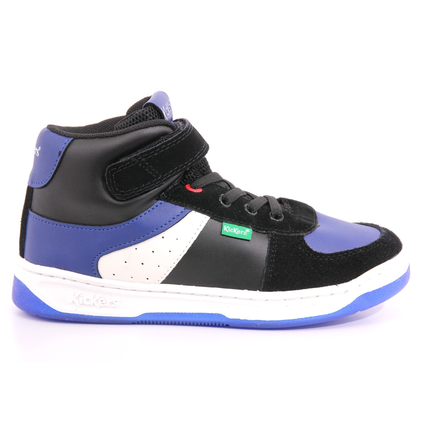 Scarpa Strappi + Elastico Kickers Bambino Nero Scarpa Strappi + Elastico Kickers Bambino Nero Scarpe 33 - 910872