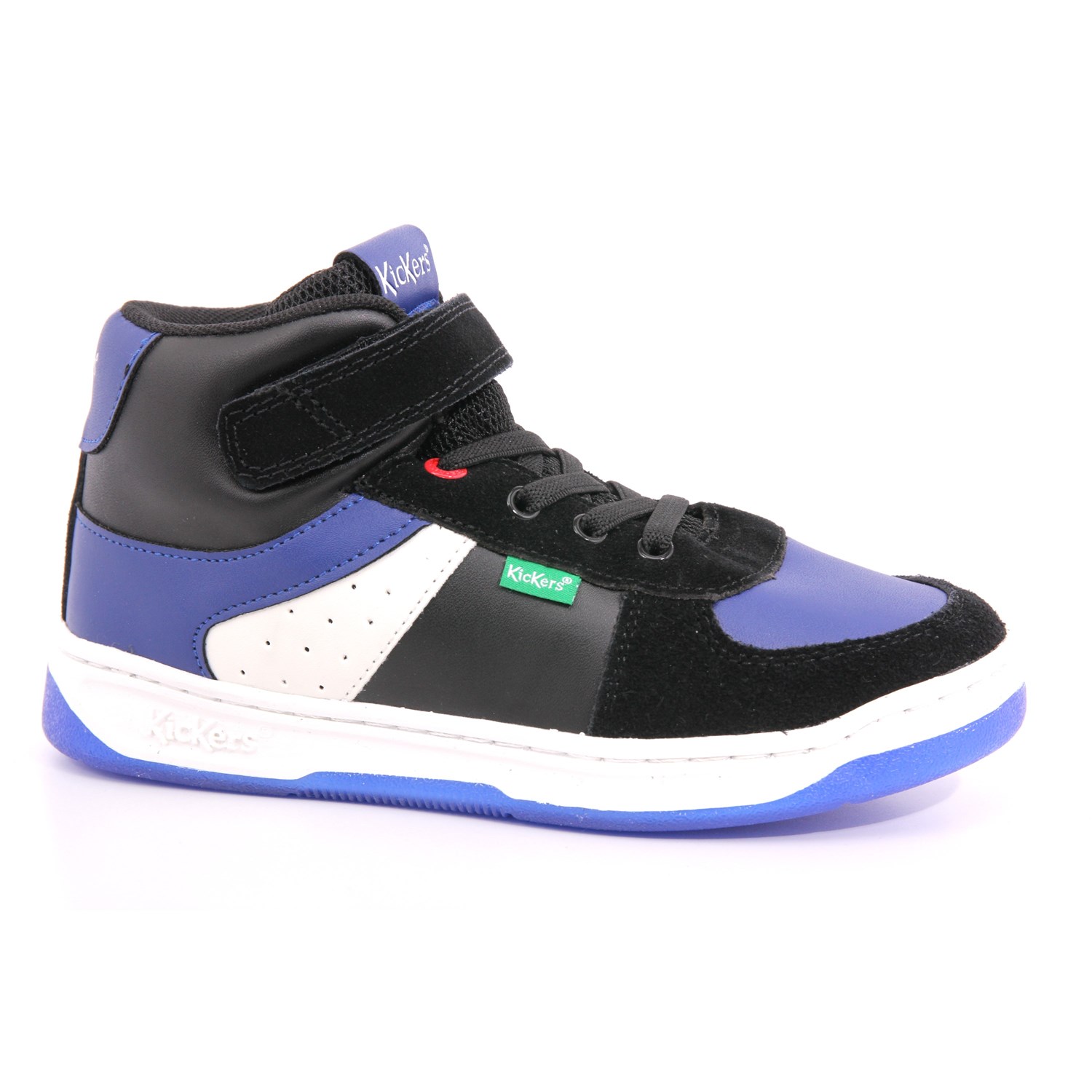 Scarpa Strappi + Elastico Kickers Bambino Nero Scarpa Strappi + Elastico Kickers Bambino Nero Scarpe 33 - 910872