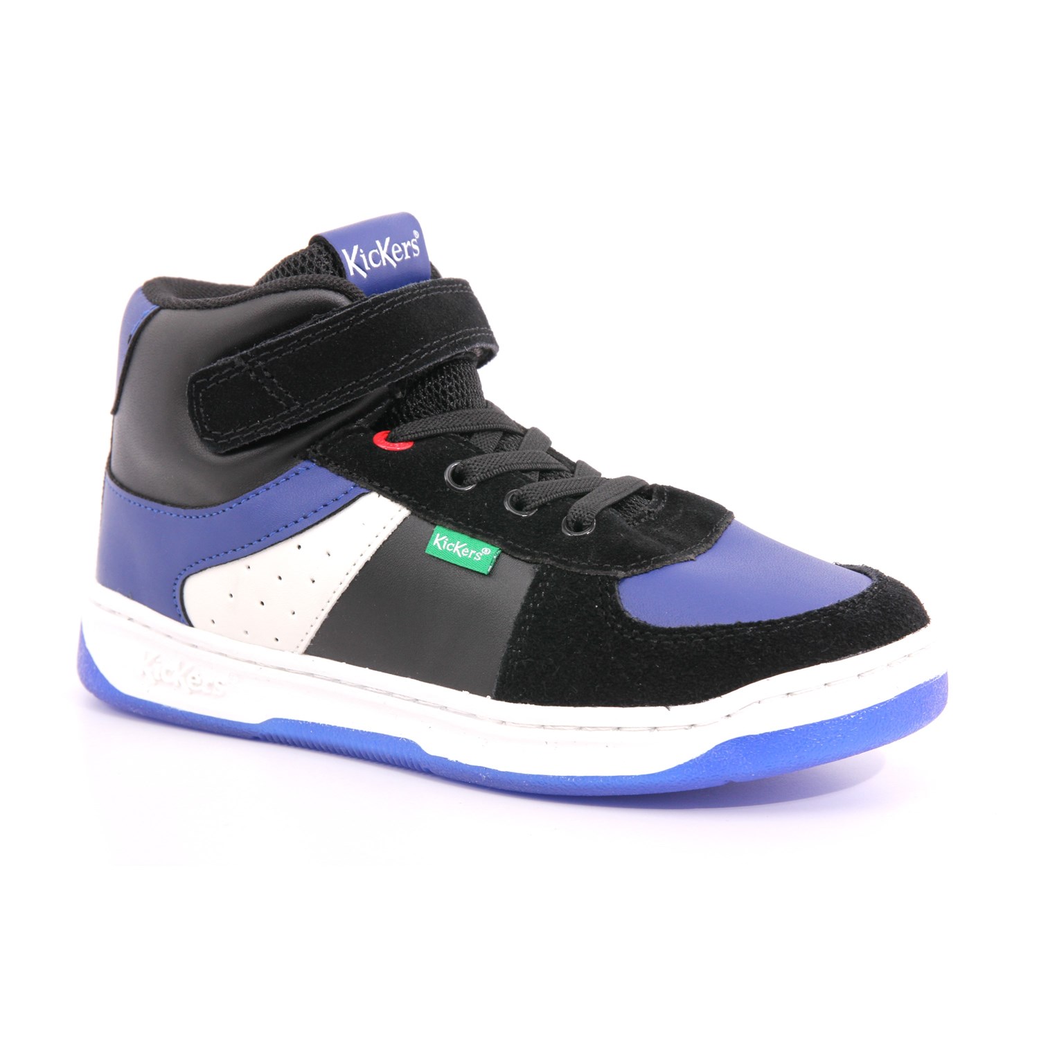 Scarpa Strappi + Elastico Kickers Bambino Nero Scarpa Strappi + Elastico Kickers Bambino Nero Scarpe 33 - 910872