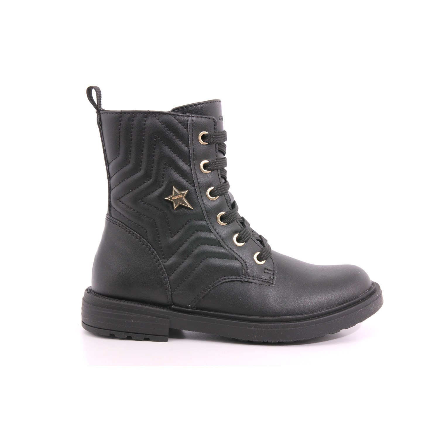 Anfibio Geox Bambina Nero Anfibio Geox Bambina Nero Scarpe 459 - J269QN