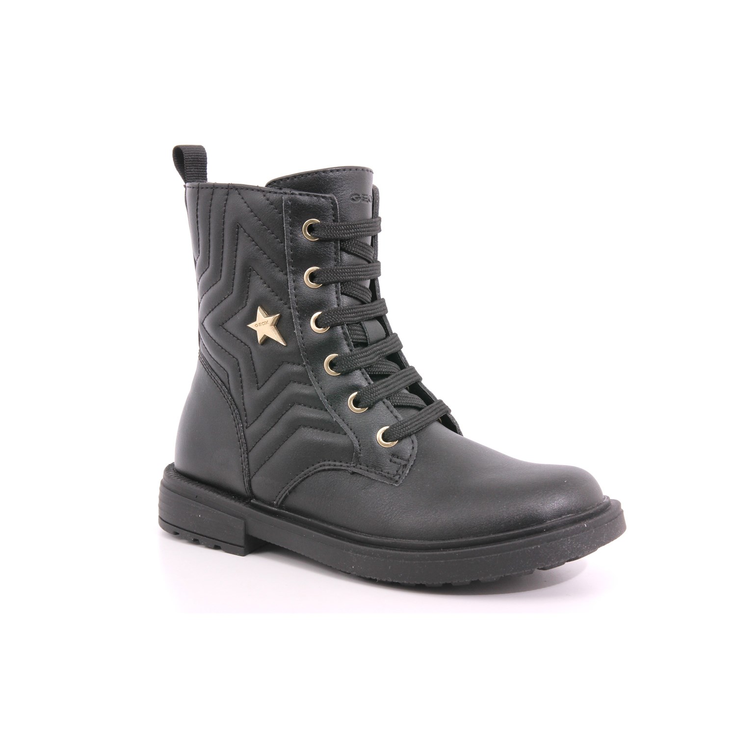 Anfibio Geox Bambina Nero Anfibio Geox Bambina Nero Scarpe 459 - J269QN