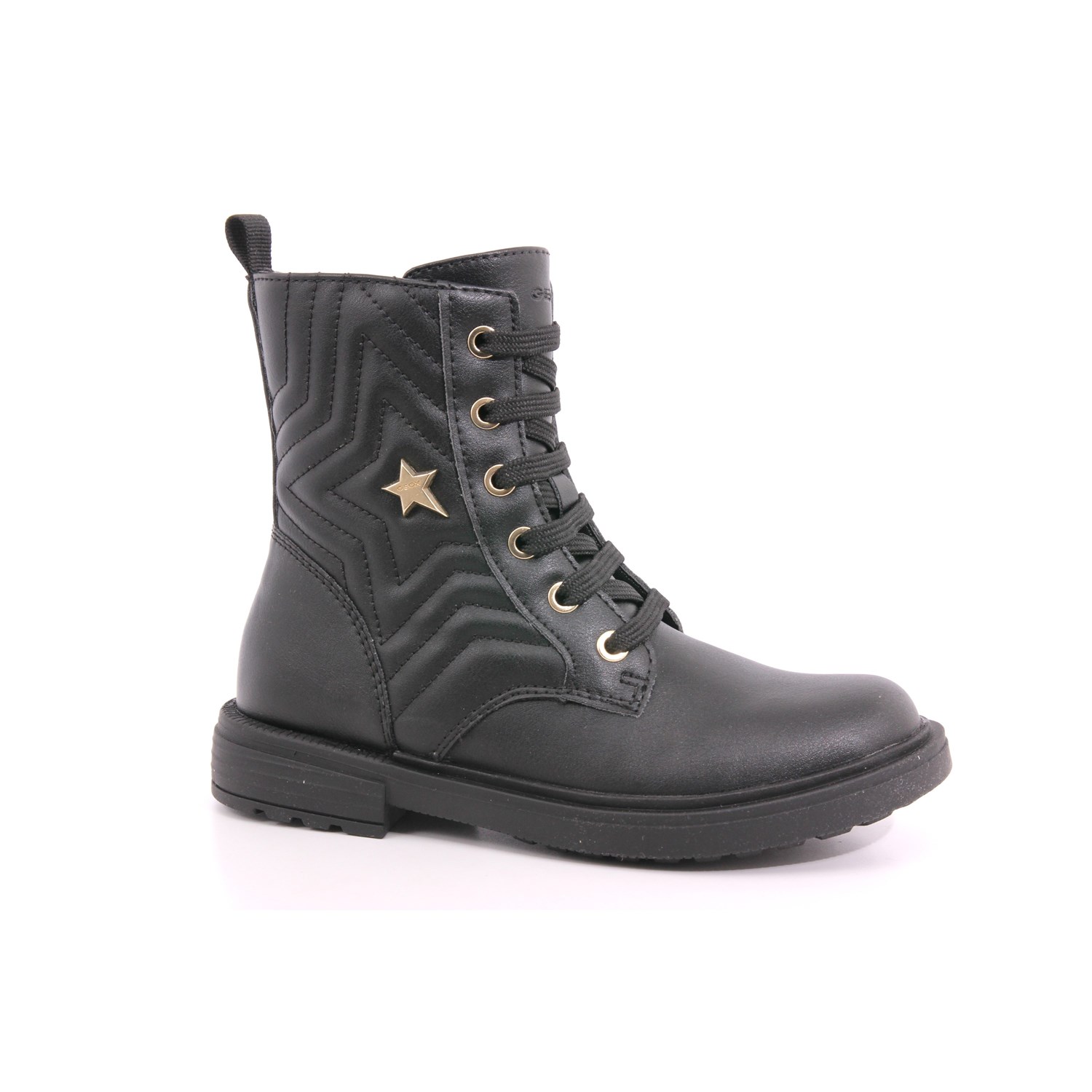 Anfibio Geox Bambina Nero Anfibio Geox Bambina Nero Scarpe 459 - J269QN