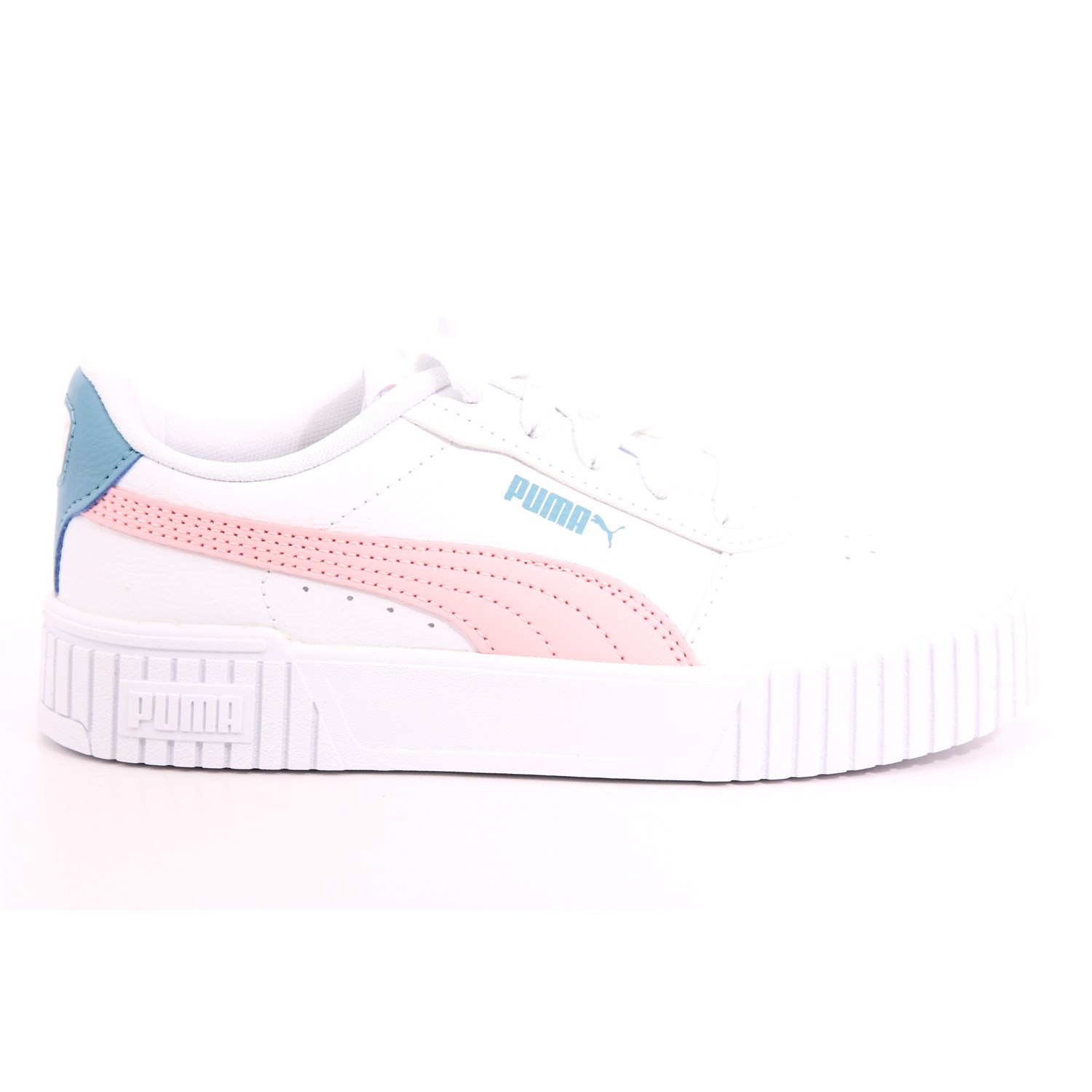 Scarpa Allacciata Puma Bambina Bianco Scarpa Allacciata Puma Bambina Bianco Scarpe 989 - 38618605