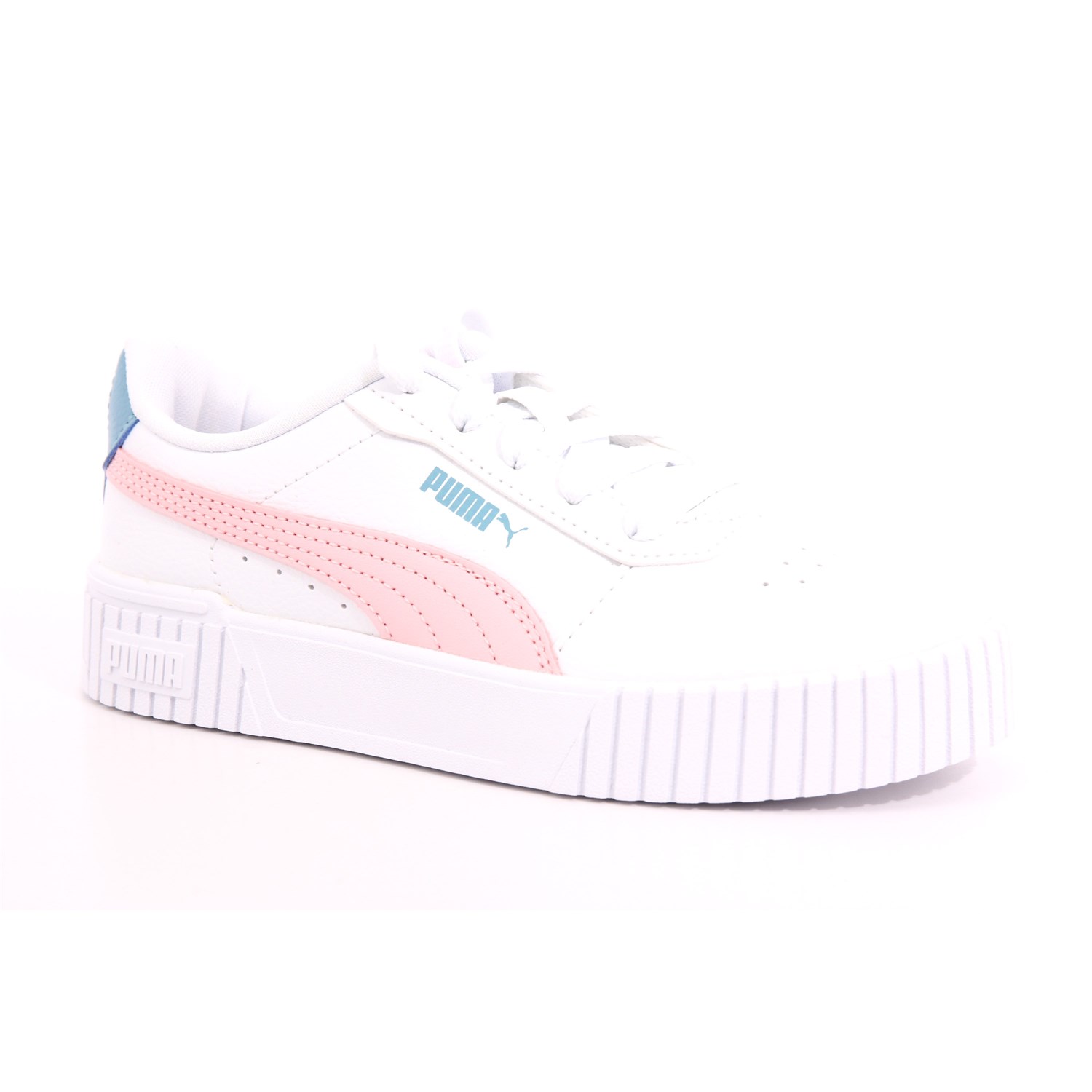 Scarpa Allacciata Puma Bambina Bianco Scarpa Allacciata Puma Bambina Bianco Scarpe 989 - 38618605