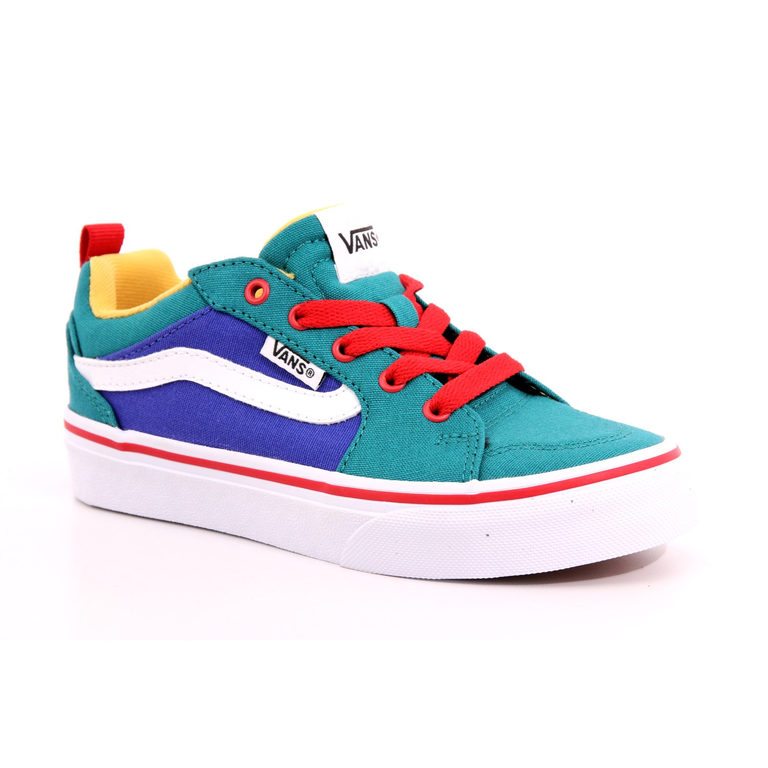 Scarpa Allacciata Vans Bambino Celeste Scarpa Allacciata Vans Bambino Celeste Scarpe 110 - VN0A5HZLIJU1