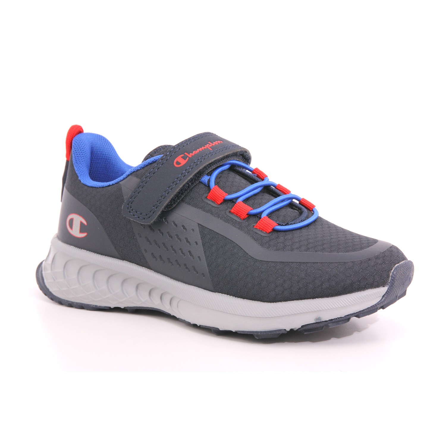 Scarpa Strappi + Elastico Champion Bambino Blu Scarpa Strappi + Elastico Champion Bambino Blu Scarpe 914 - S32613