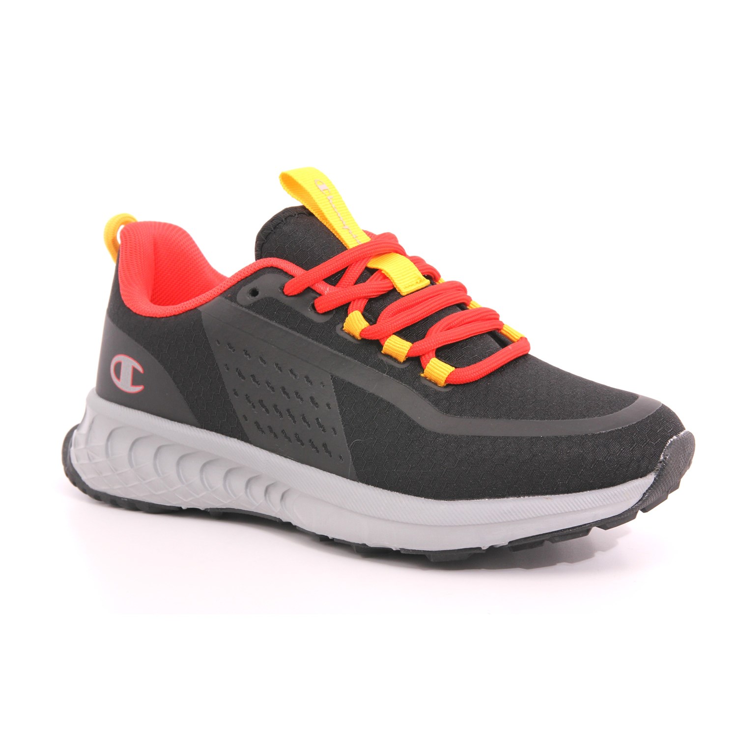 Scarpa Allacciata Champion Bambino Nero Scarpa Allacciata Champion Bambino Nero Scarpe 916 - S32614