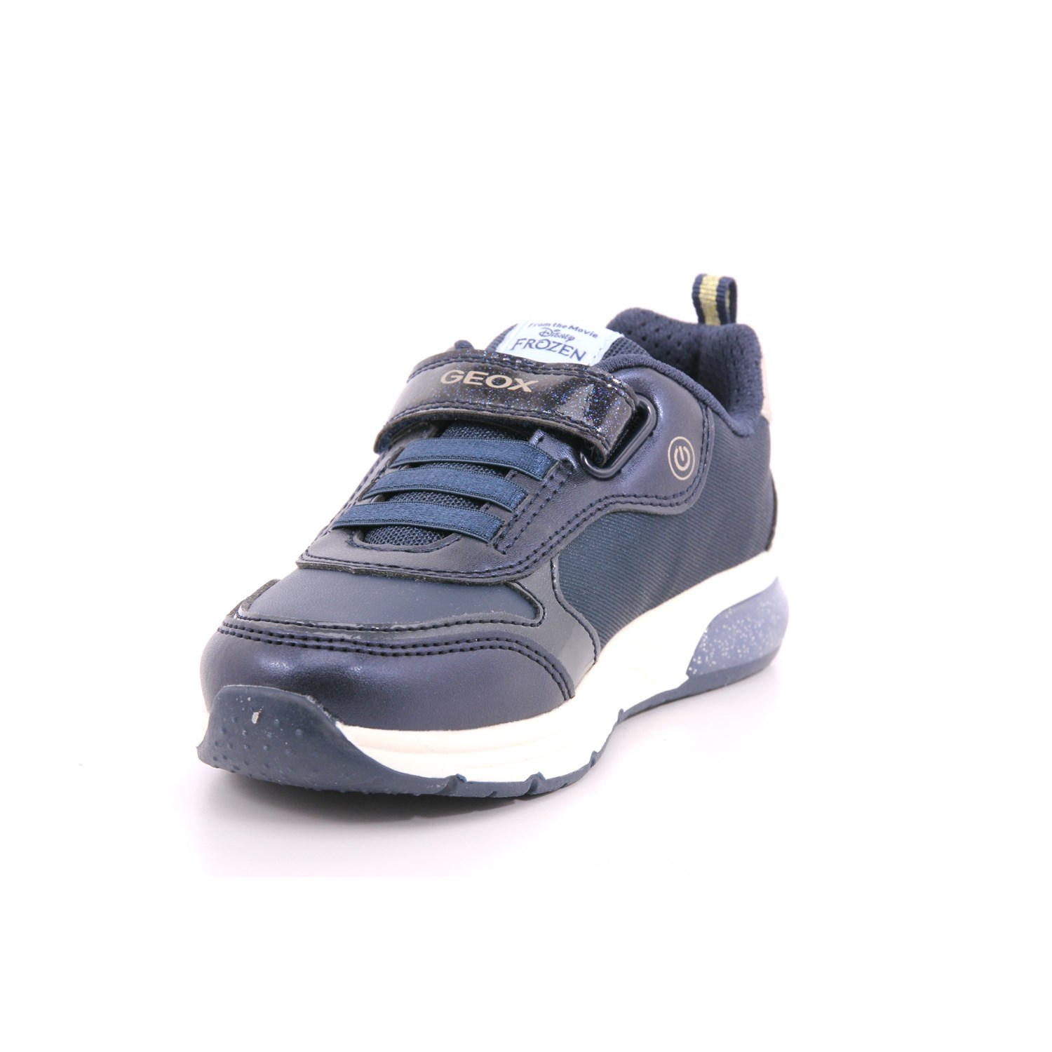 Scarpa Strappi + Elastico Geox Bambina Blu Scarpa Strappi + Elastico Geox Bambina Blu Scarpe 464 - J268VD