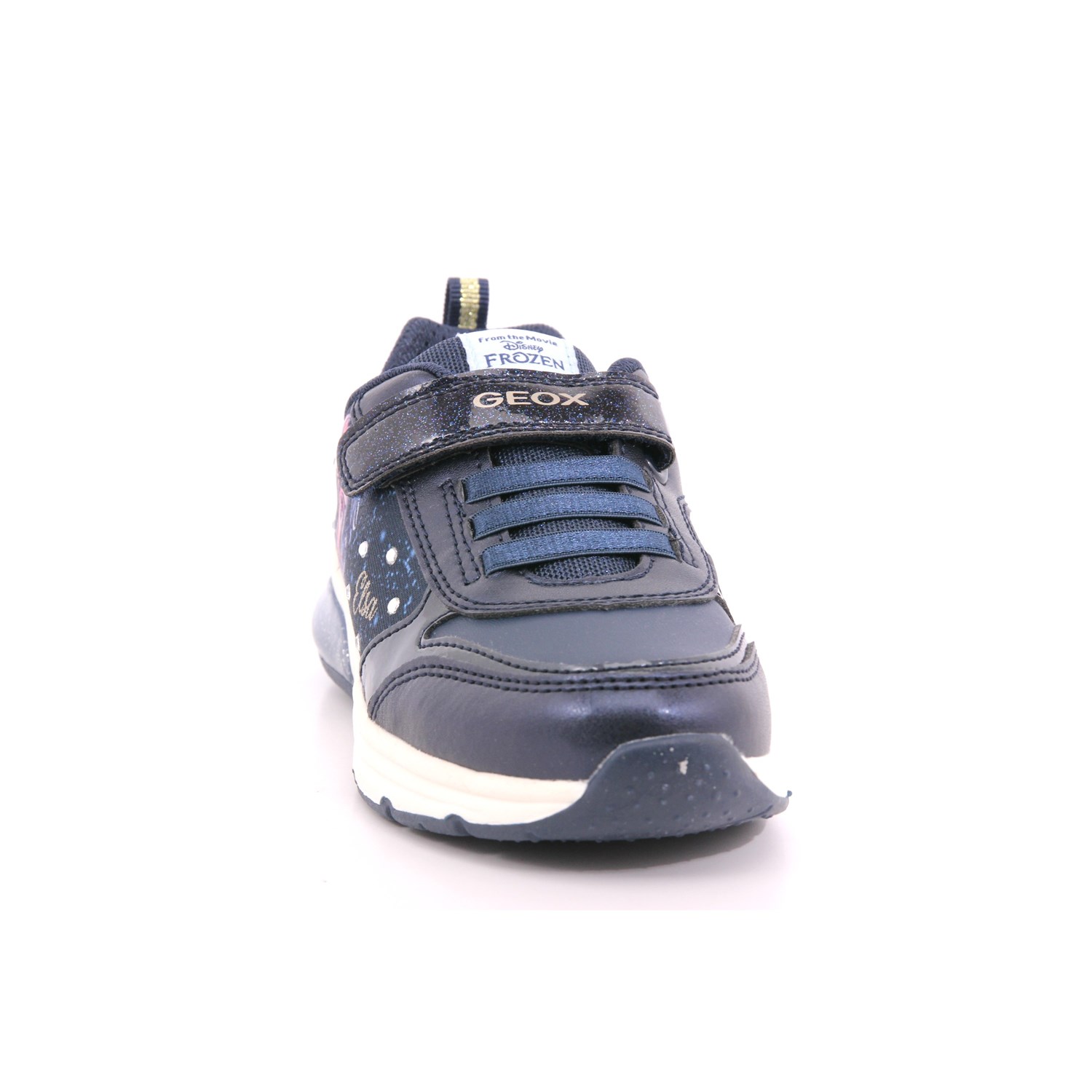 Scarpa Strappi + Elastico Geox Bambina Blu Scarpa Strappi + Elastico Geox Bambina Blu Scarpe 464 - J268VD